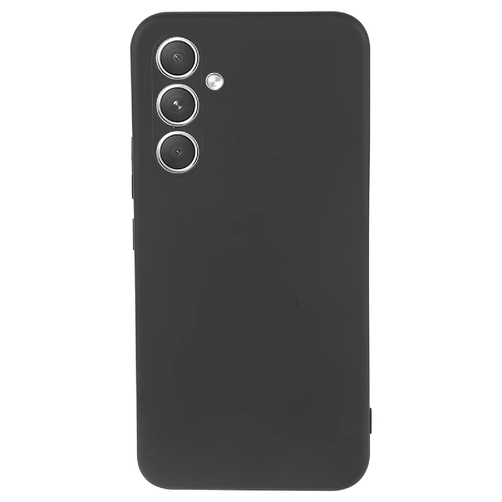 Jaym Coque pour Samsung Galaxy S23 FE Premium Silicone Microfibre Noir