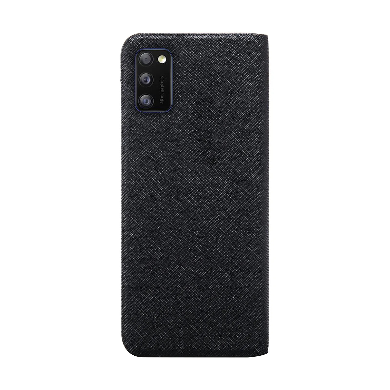 BigBen Étui pour Oppo A72 Édition Folio Stand avec Emplacement de Cartes Noir