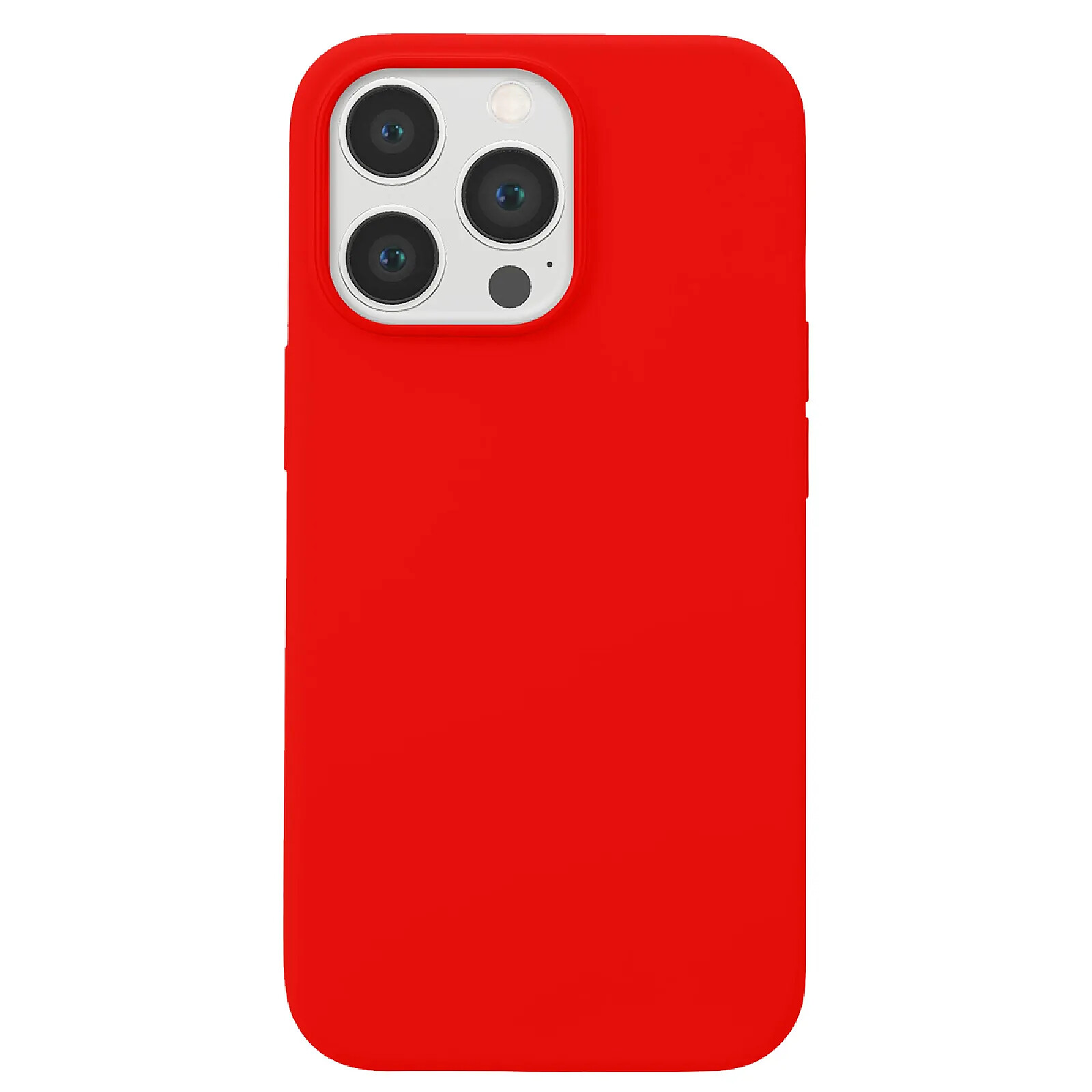 Jaym Coque pour Apple iPhone 14 Pro Max Premium Soft Feeling Rouge