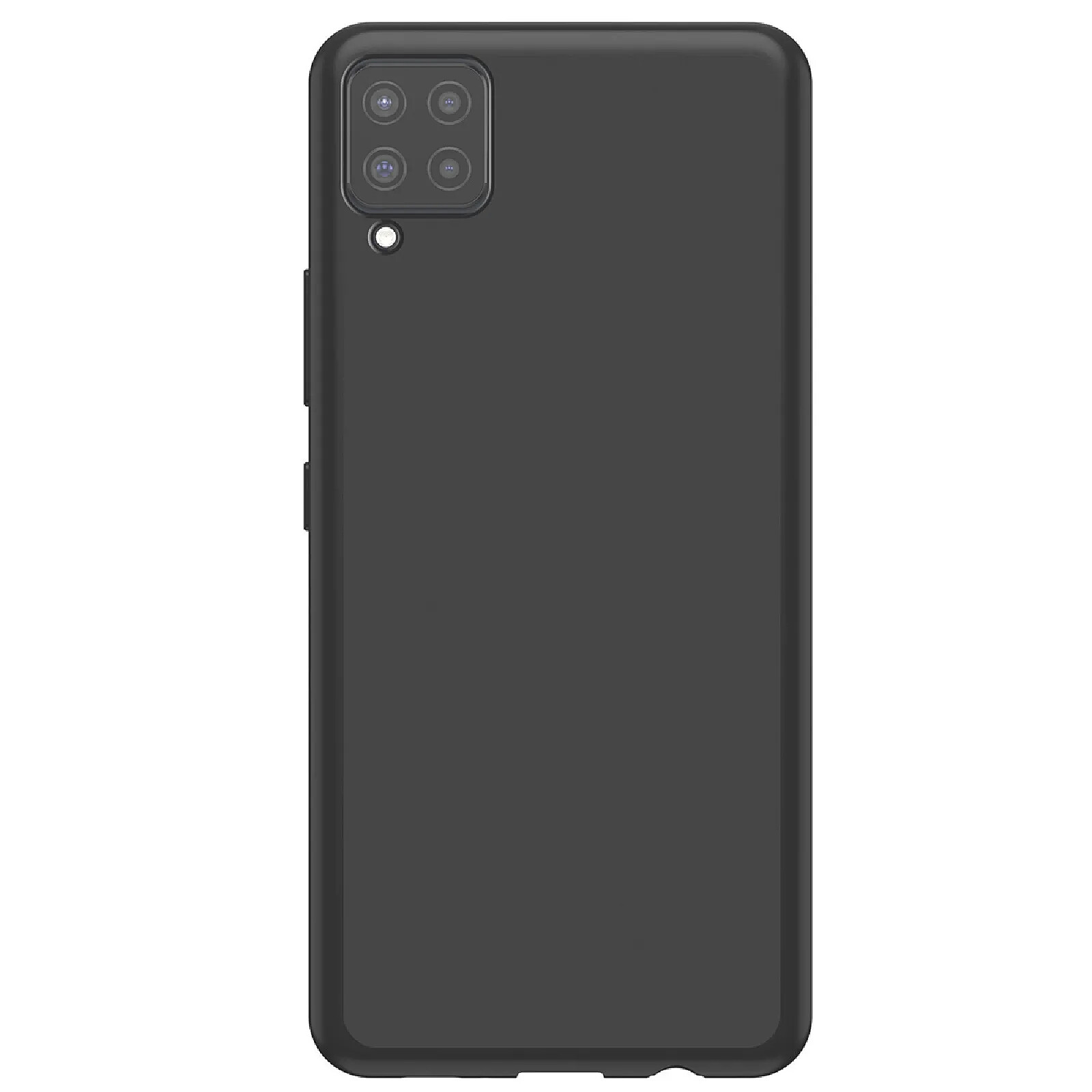 Jaym Coque pour Samsung Galaxy A42 5G Premium Soft Feeling Noir