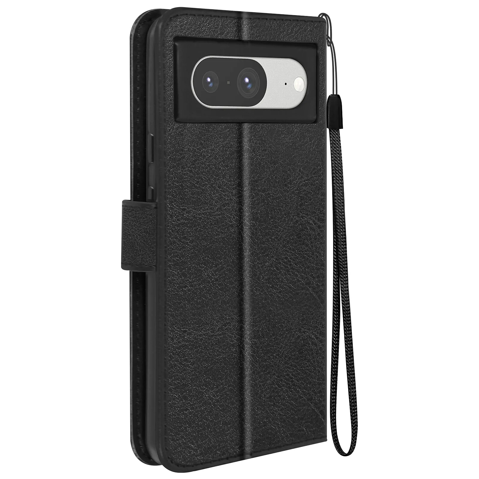 Mayaxess Étui pour iPhone 16 Portefeuille avec Dragonne Rose Champagne