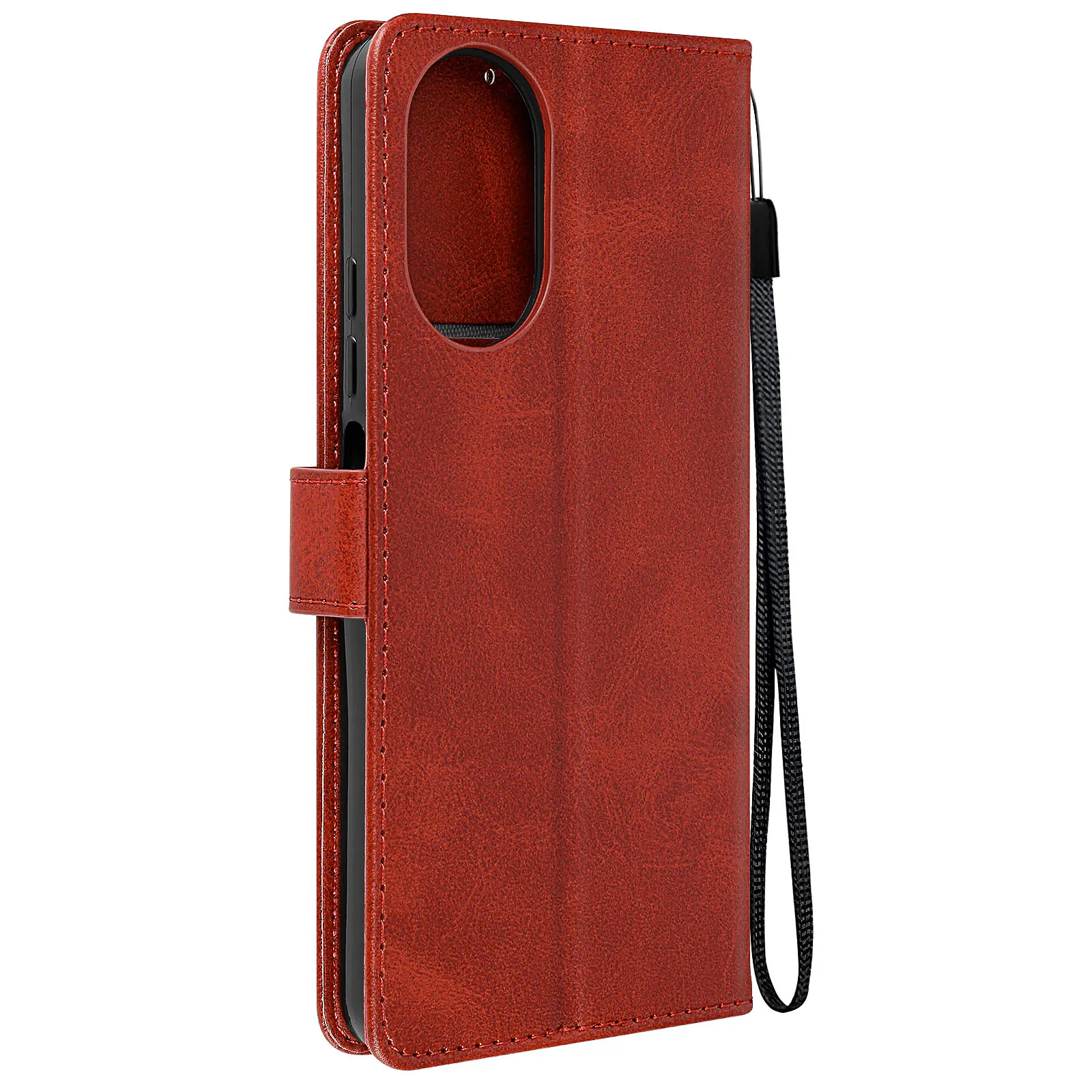 PEIYE Étui Flip En Cuir PU Pour Realme C67 4G - Coque Antichoc Avec Porte-cartes, Fermeture Magnétique Et Fonction Support - Bleu