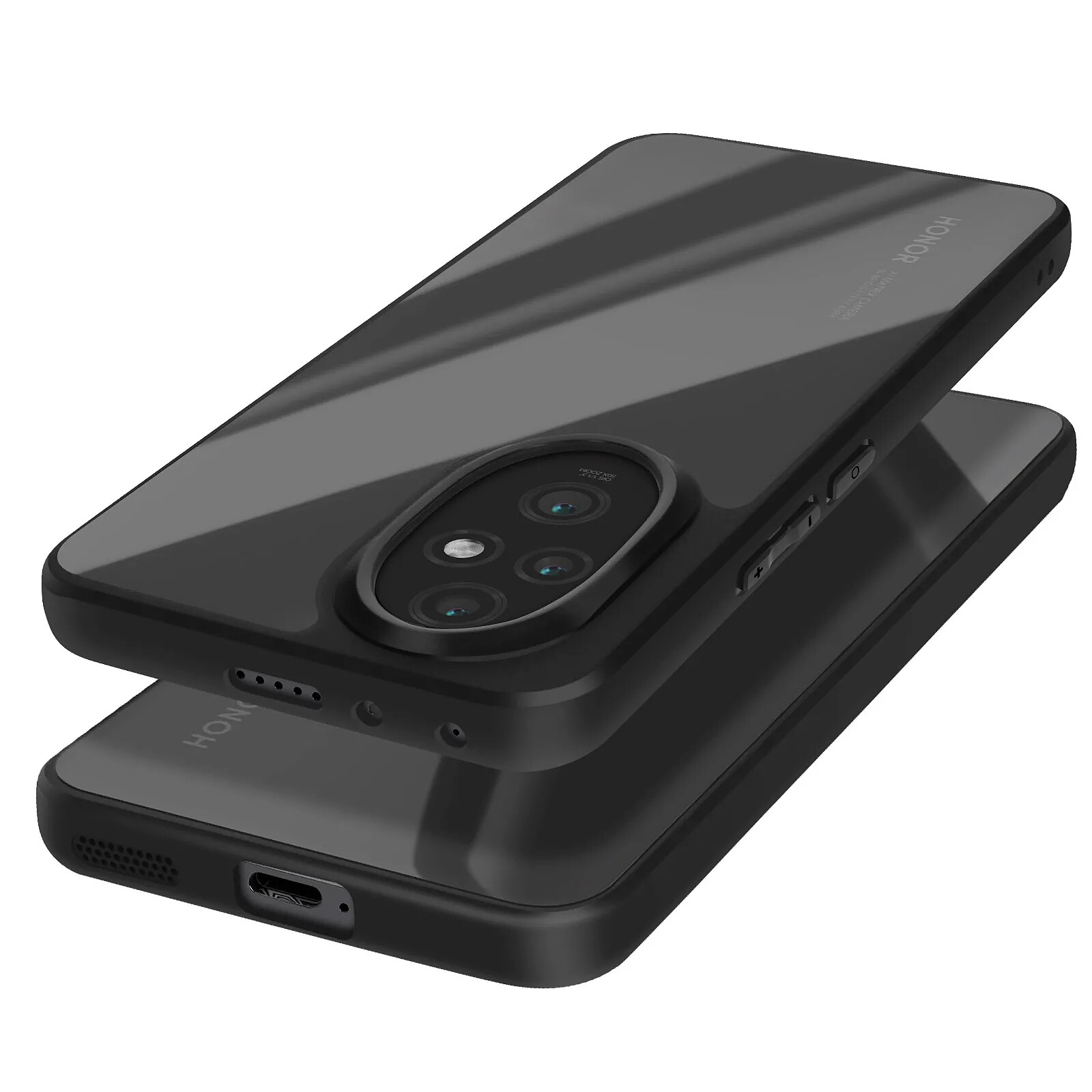 PIXFAB Coque pour Honor Magic 5 Lite 5G, [Slim Fit] antichoc en fibre