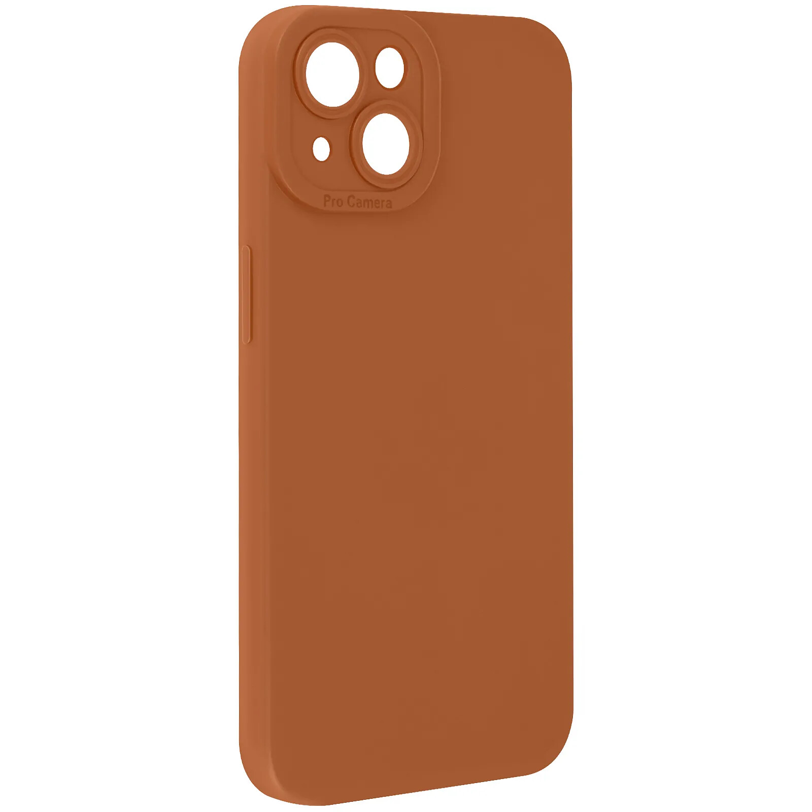 Avizar Coque pour iPhone 14 Silicone Mat Protection Caméra