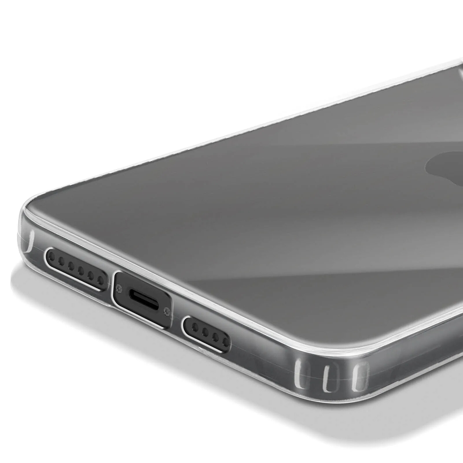 Coque Silicone Fine Pour IPhone 16 – Avizar, 0.5mm, Transparente, Anti-humidité