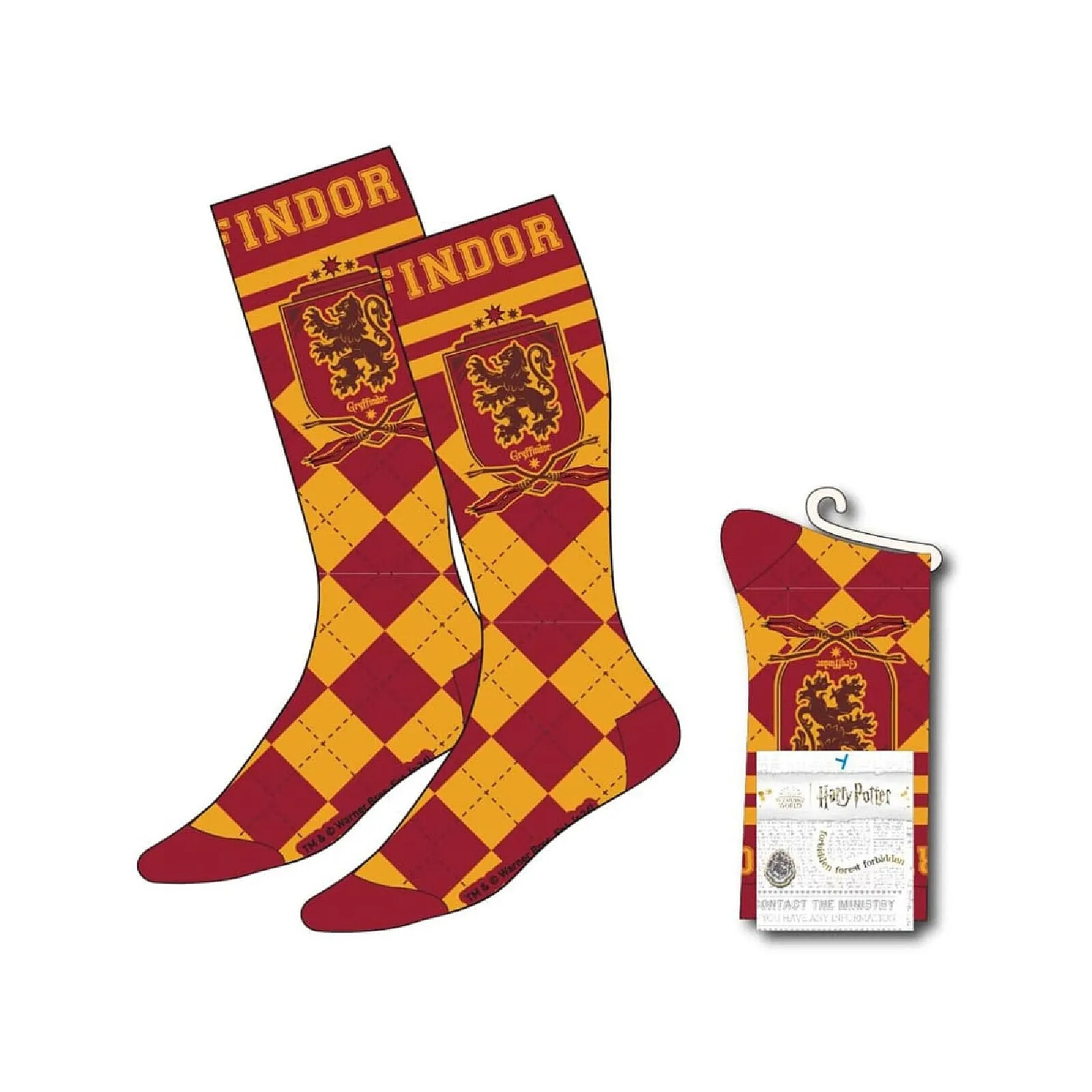 Cinereplicas Harry Potter Chaussette De Noël Gryffondor 46cm - Décoration Officielle Licence Warner Bros