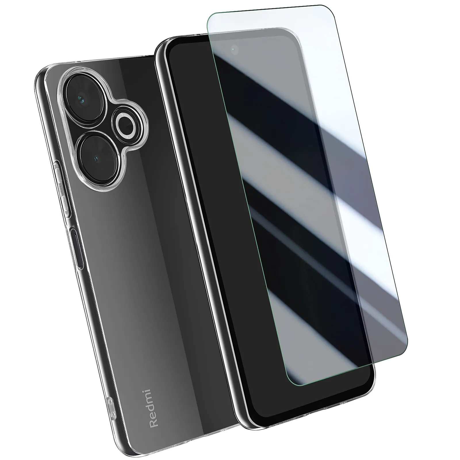 Film De Protection - E.F.CONNECTION - Redmi 9C - Pack De 2 - Verre