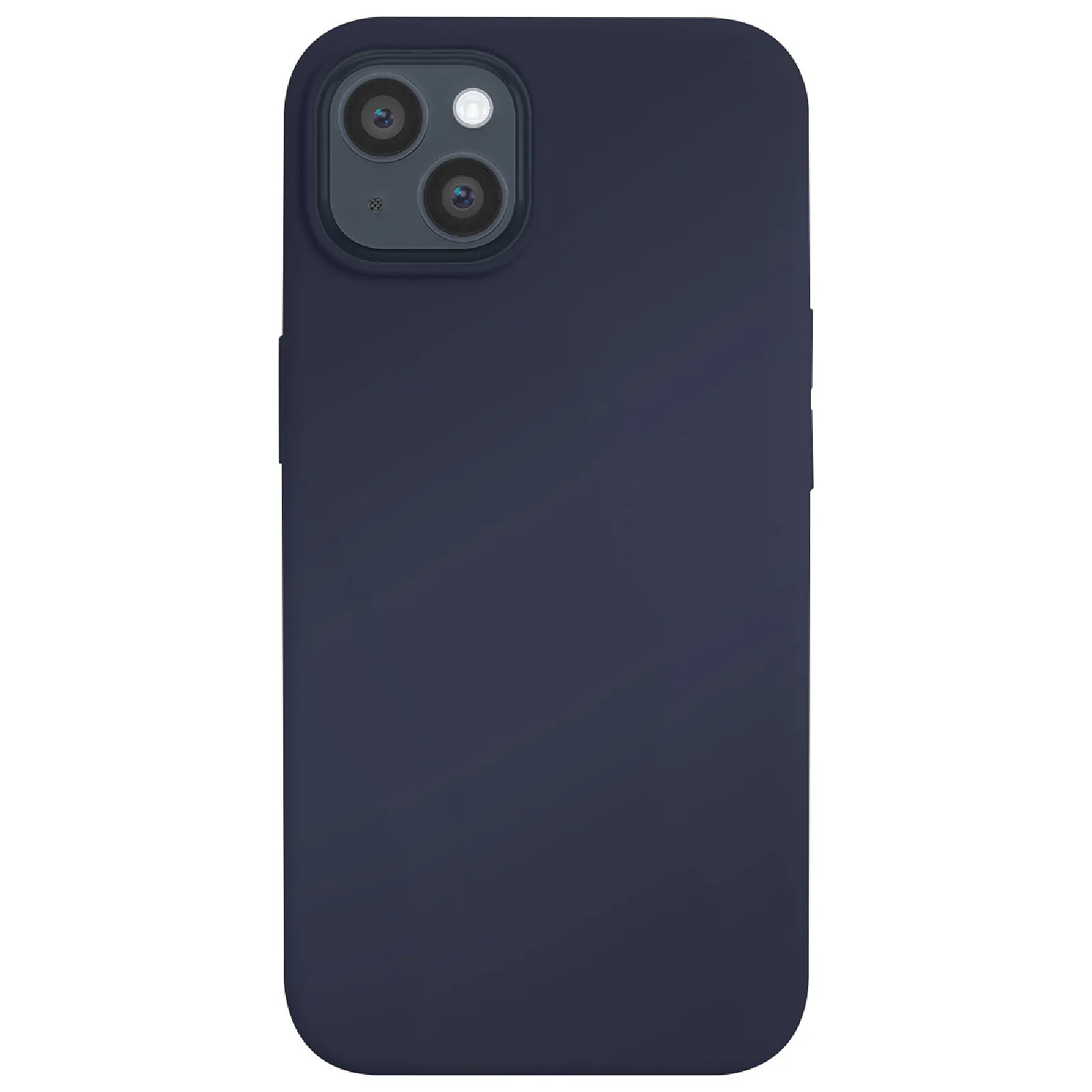 Jaym Coque pour Apple iPhone 14 Premium Soft Feeling Bleu