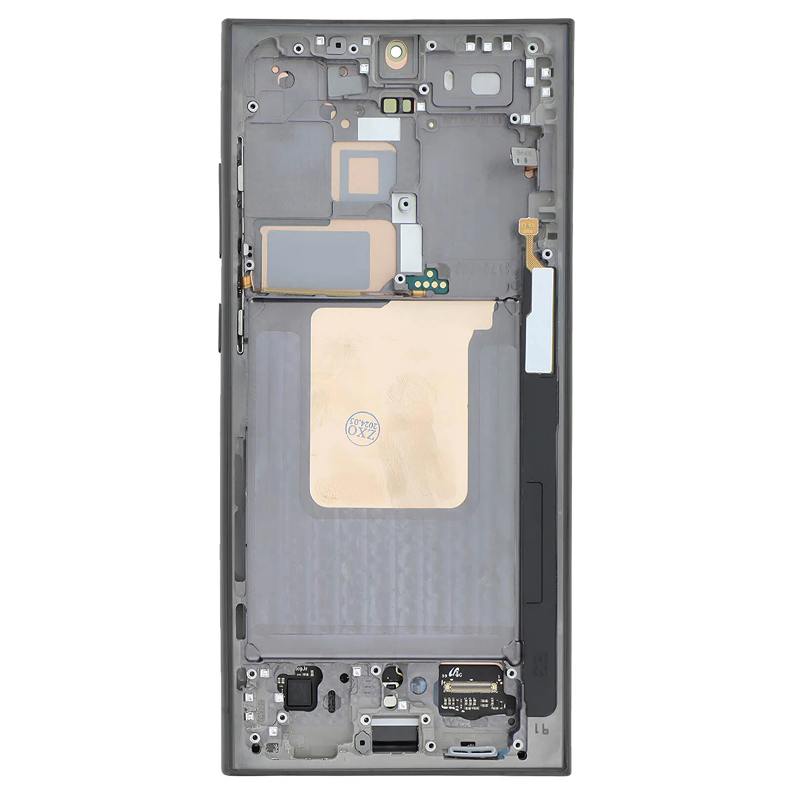 Écran LCD Complet Samsung S24 Ultra (S928B) ReLife, Titane Noir, Sans Châssis, D'occasion