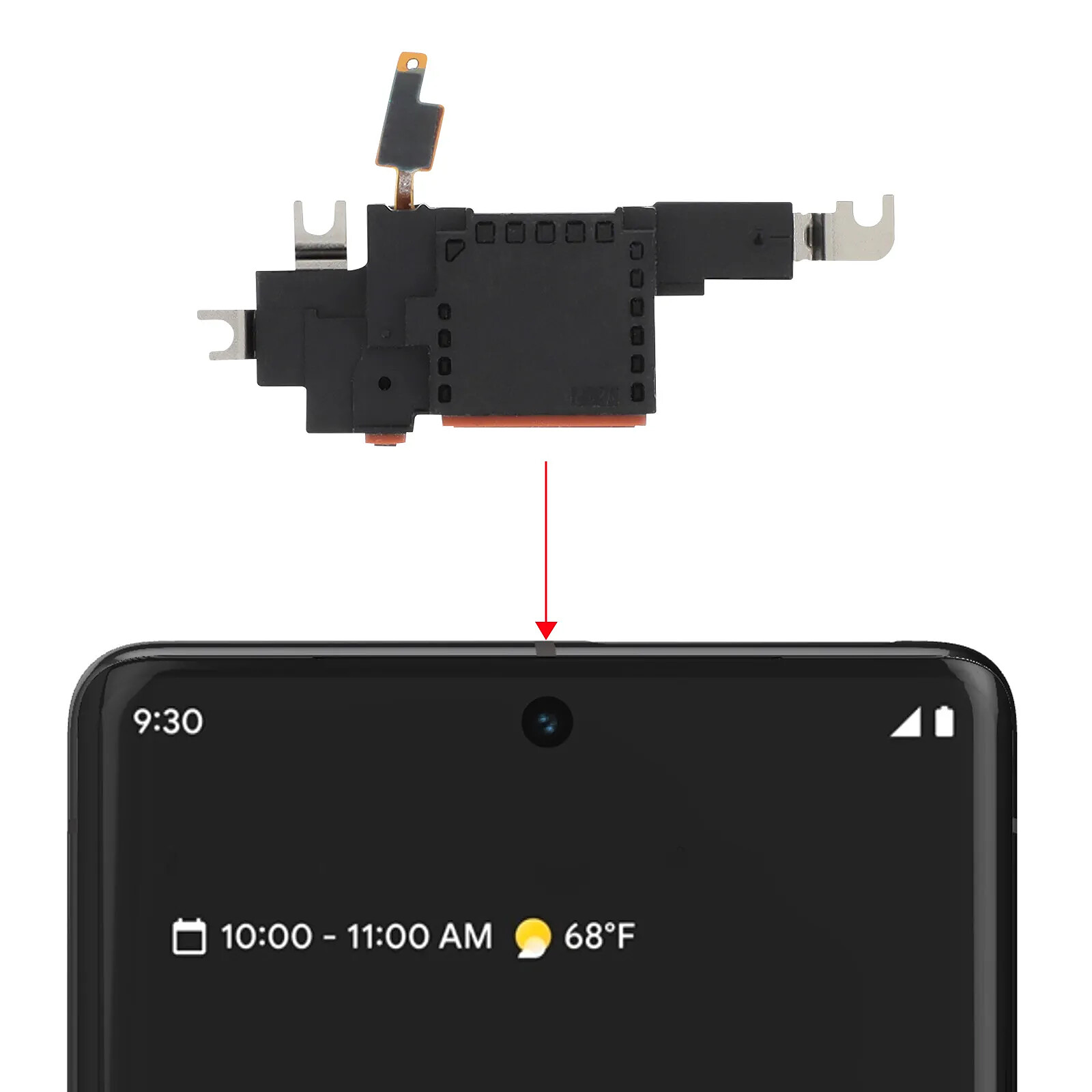 Haut-parleur Neuf Pour Google Pixel 7 Pro - Pièce De Rechange - Marque Générique - Fabriqué En France - Compatible