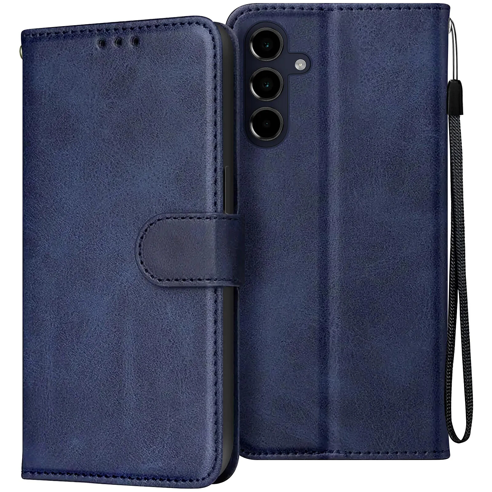 Avizar Étui pour Samsung Galaxy A16 Dragonne Clapet Support Portefeuille