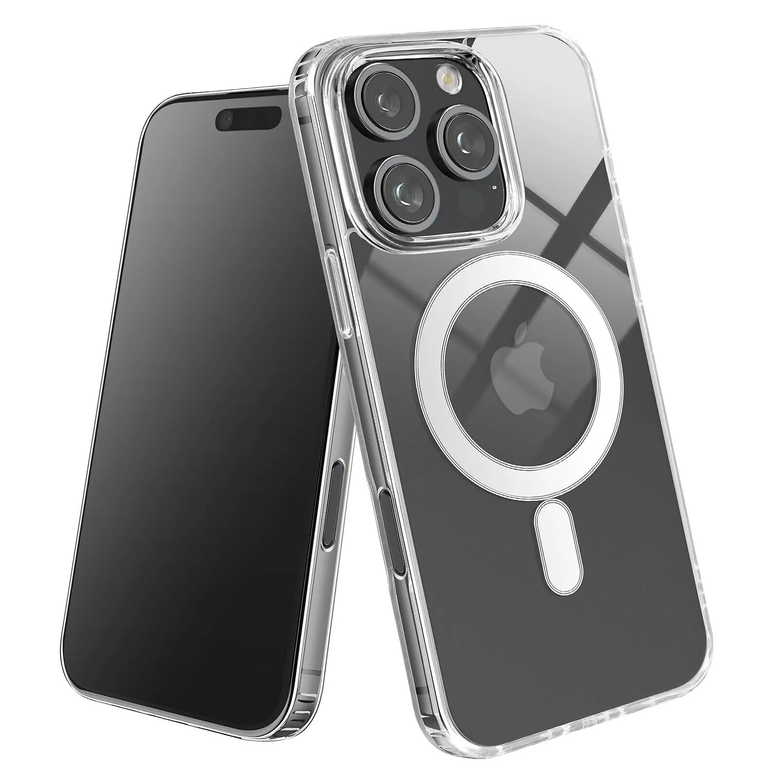 Coque Avizar IPhone 13 Pro - Antichoc Noire Avec Support Pliable, Neuve