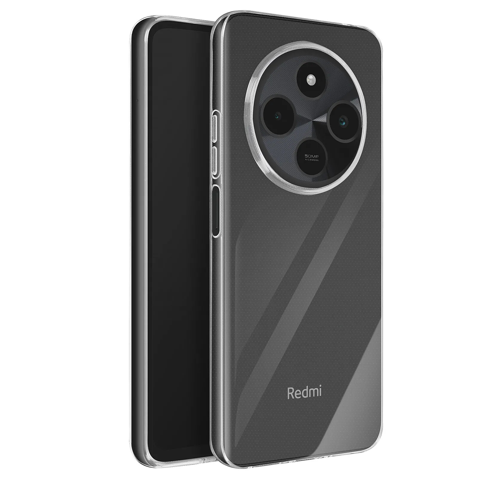 Coque Silicone Imprimé Pour Xiaomi Redmi 14C 4G - Design Dark Metal (Neuf, 1001coques)