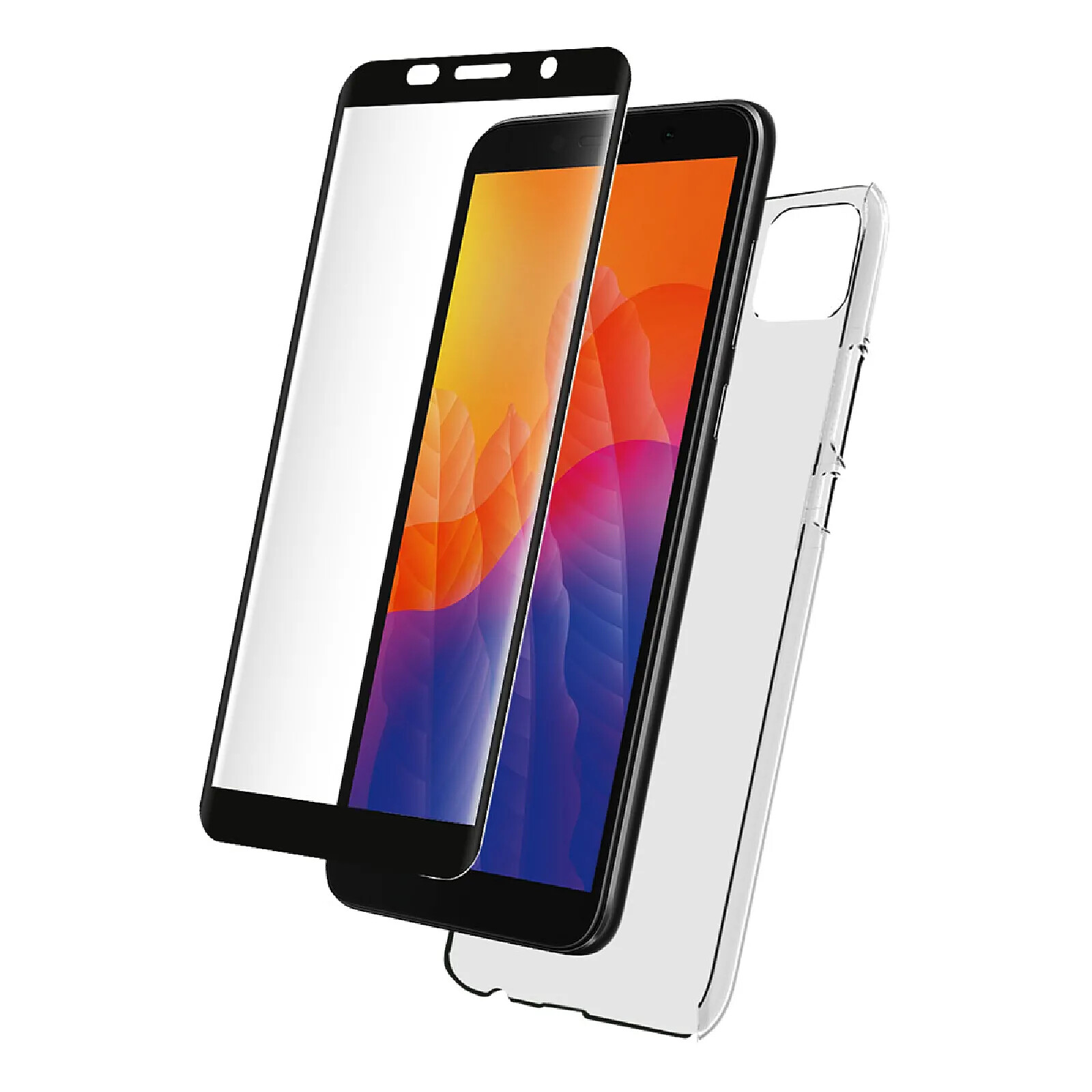Kit De Protection Pour Anbernic RG557 - Coque TPU, Verre Trempé 9H Et étui De Transport