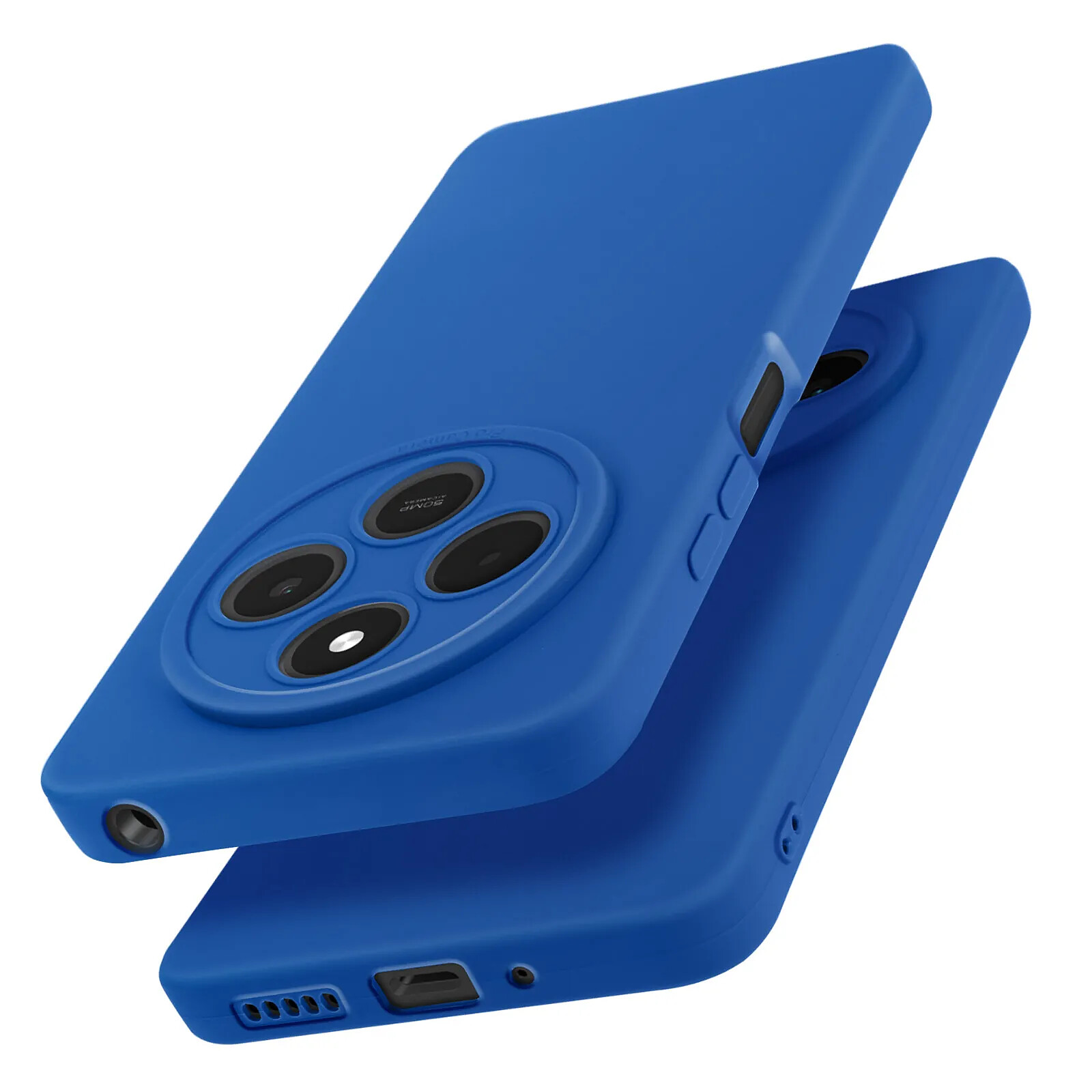 Coque TPU Souple Bleue Pour Xiaomi Redmi 14C 4G - Protection élégante De L'appareil Photo