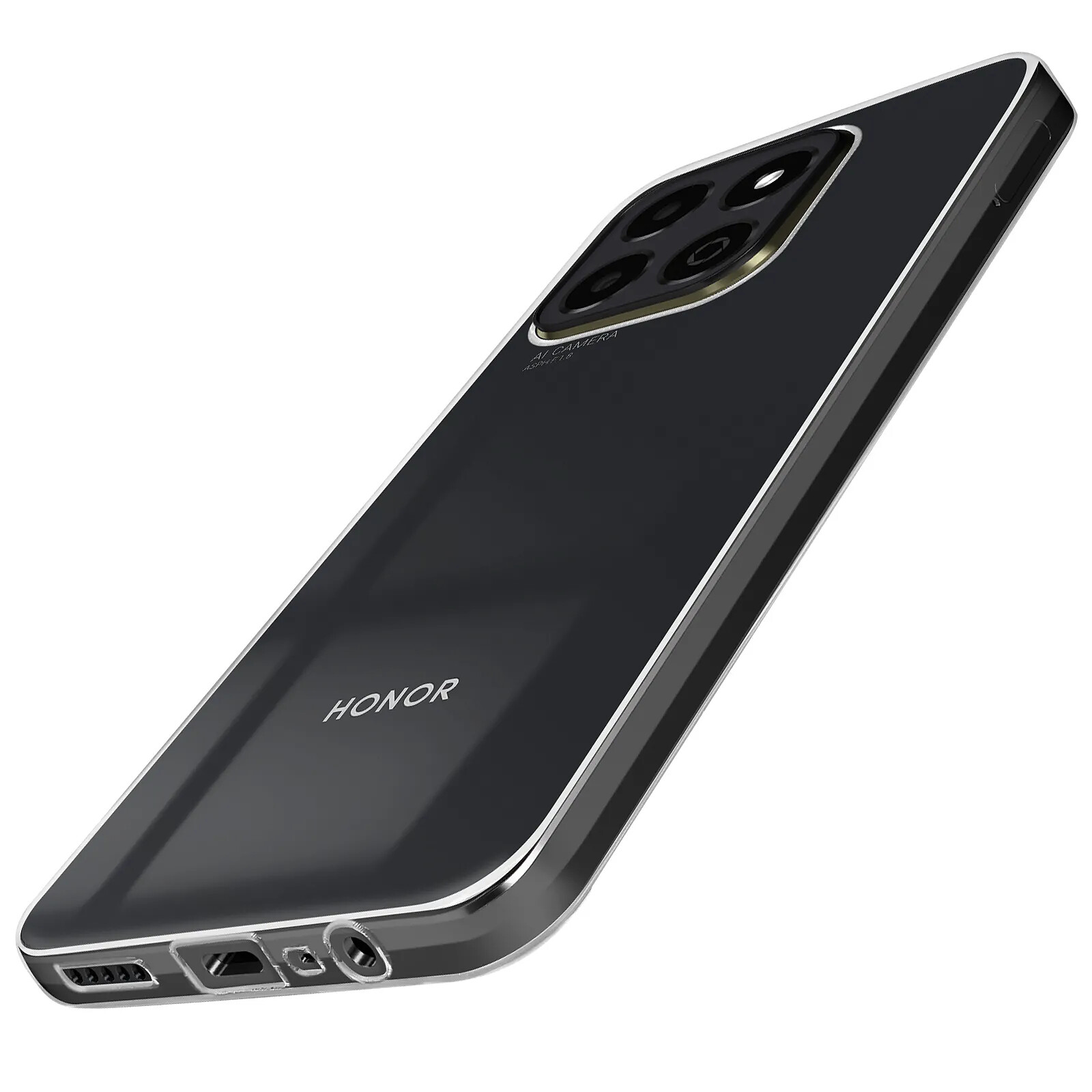 Coque Taperso Pour Honor X6B – Motif Léopard Bleu, TPU (neuve)