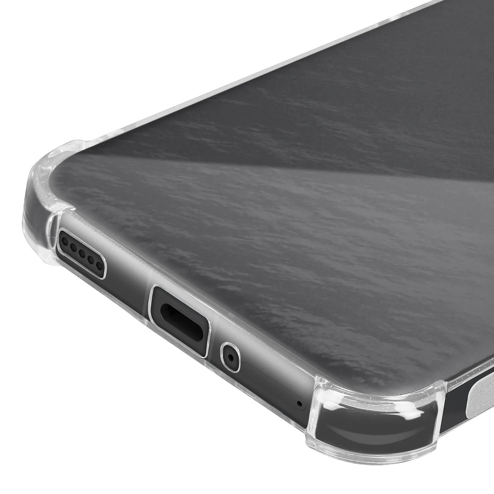 Coque Antichoc Noire Pour Xiaomi POCO F6 5G - Protection Renforcée Avec Cache Caméra, Marque Odeydo - Neuf