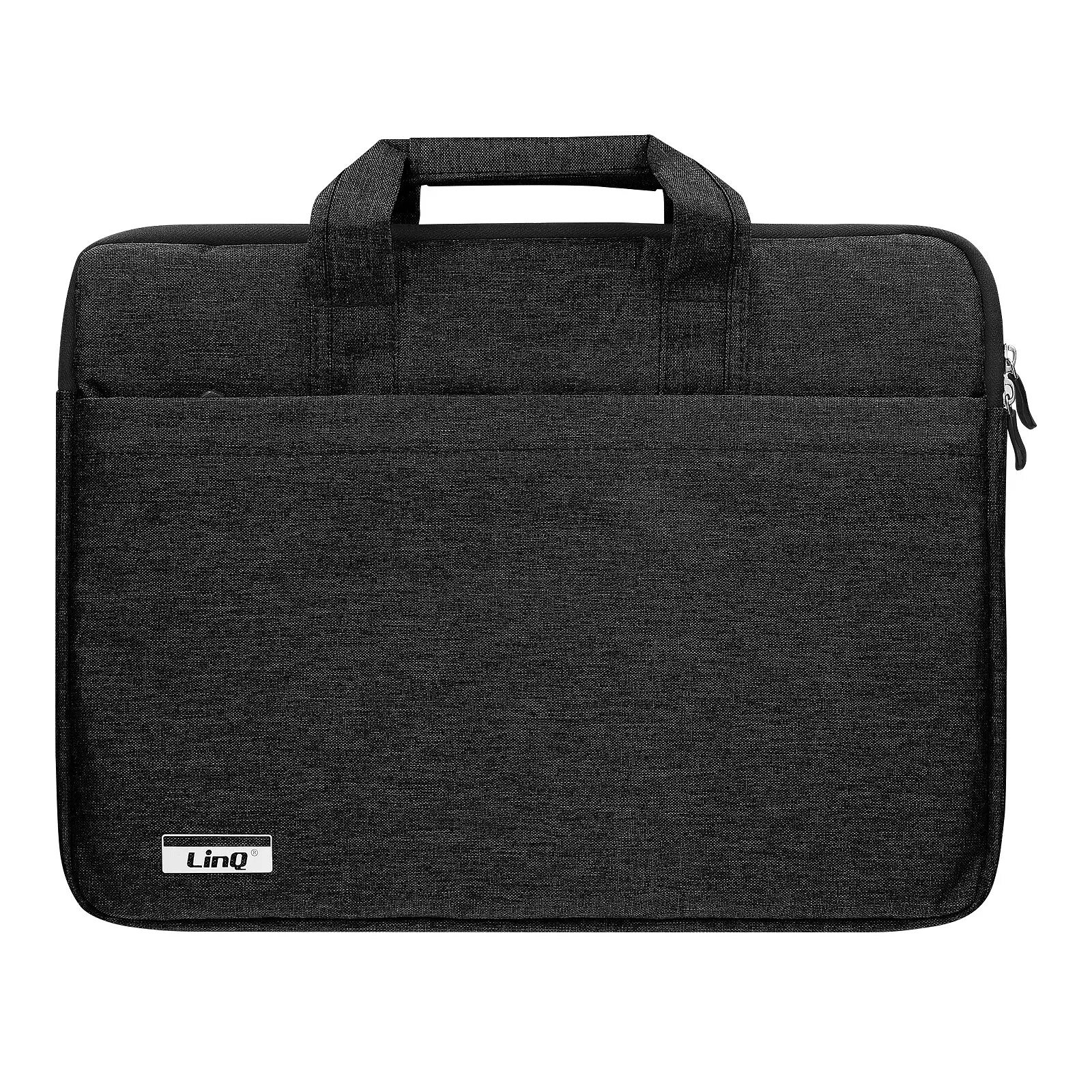 LinQ Sacoche pour Ordinateur Portable jusqu'à 14 pouces Imperméable Noir