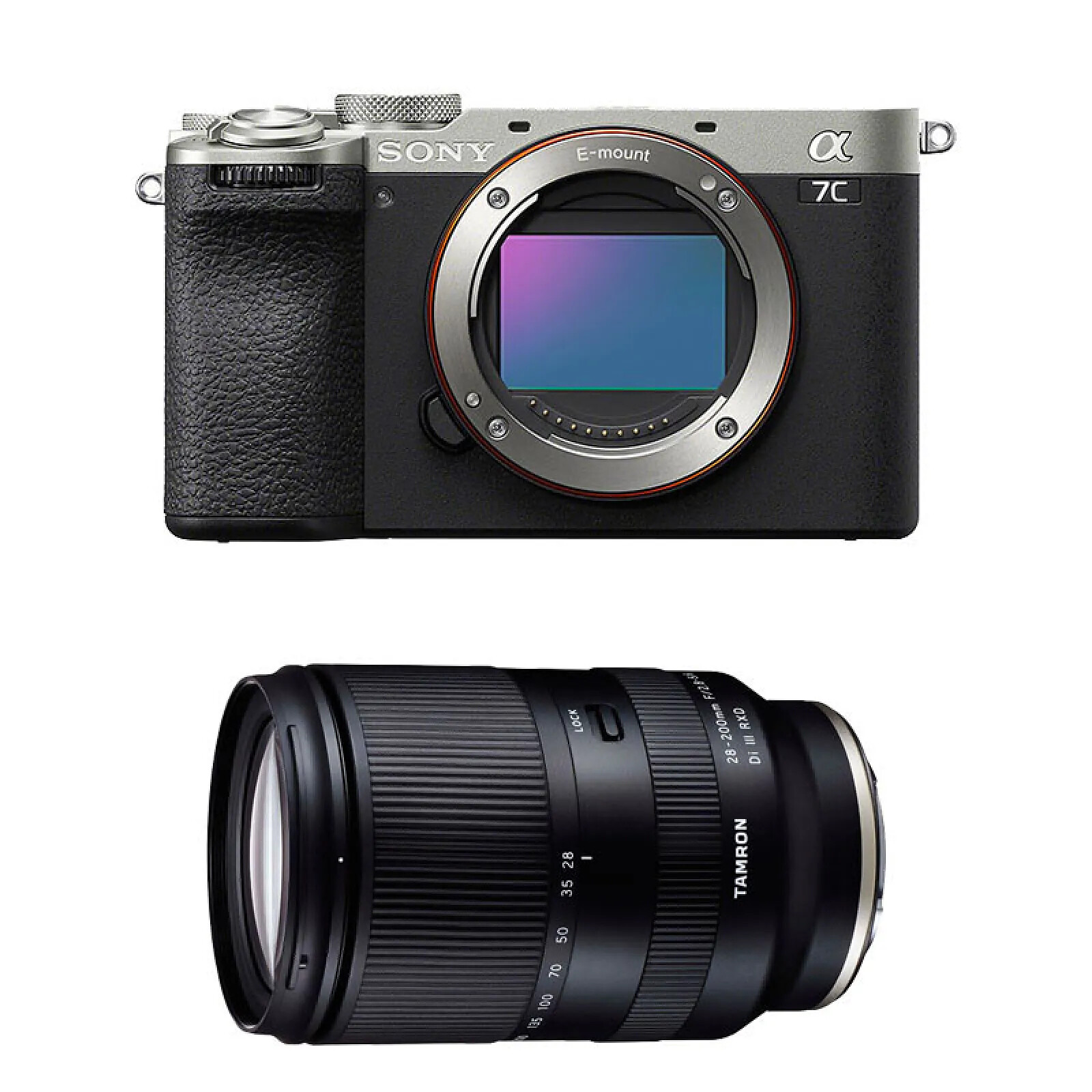 SONY ALPHA 7C II Silver + TAMRON 28-200 f/2.8-5.6 SONY FE