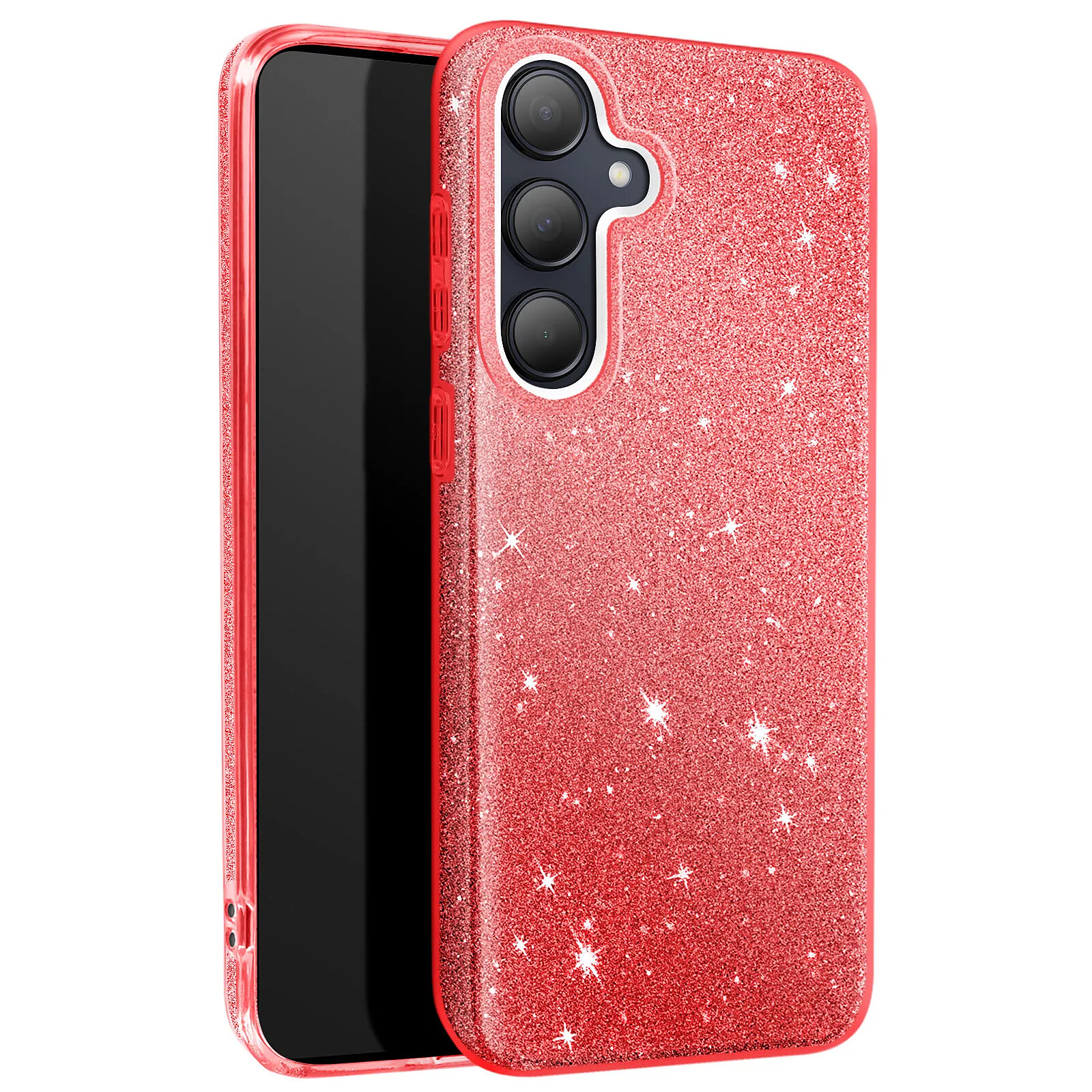 Avizar Coque Paillette pour Samsung Galaxy A35 Silicone Ultra fine