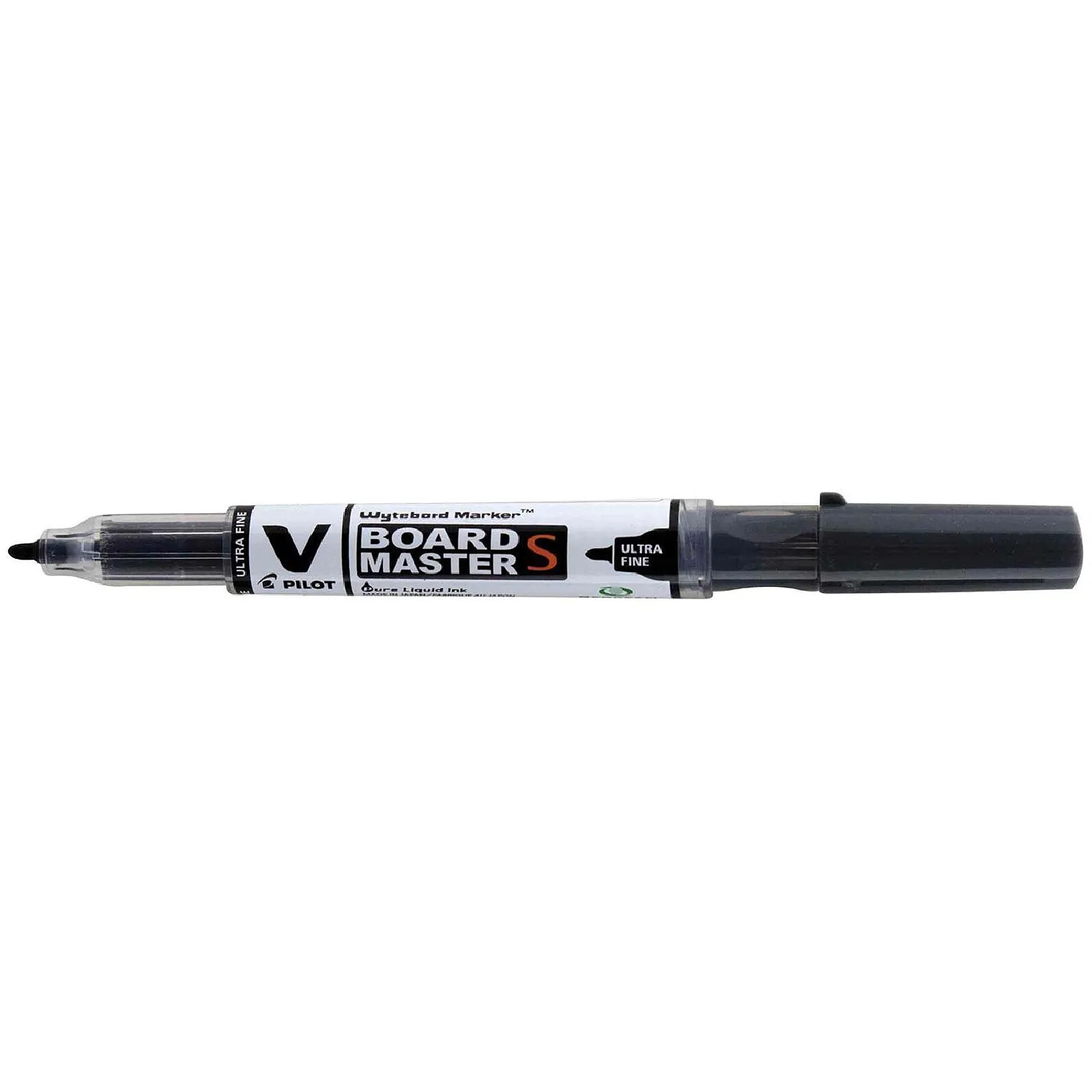 PILOT Marqueur tableau blanc V BOARD MASTER S Pointe Ultra fine Noir x 10