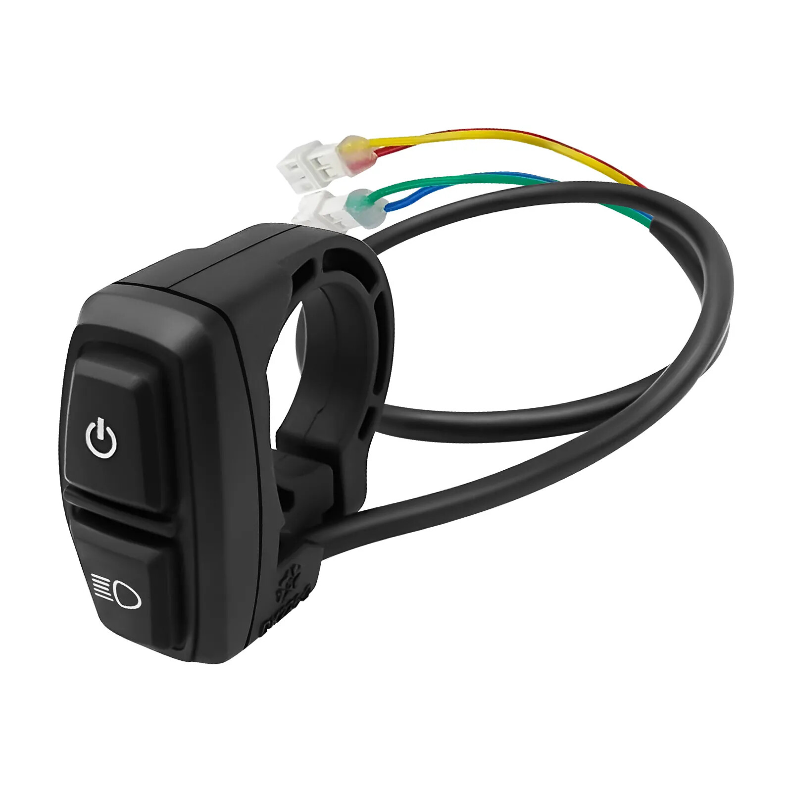 Minimotors Interrupteur Commodo Power et Phares pour Dualtron Pop Original Noir