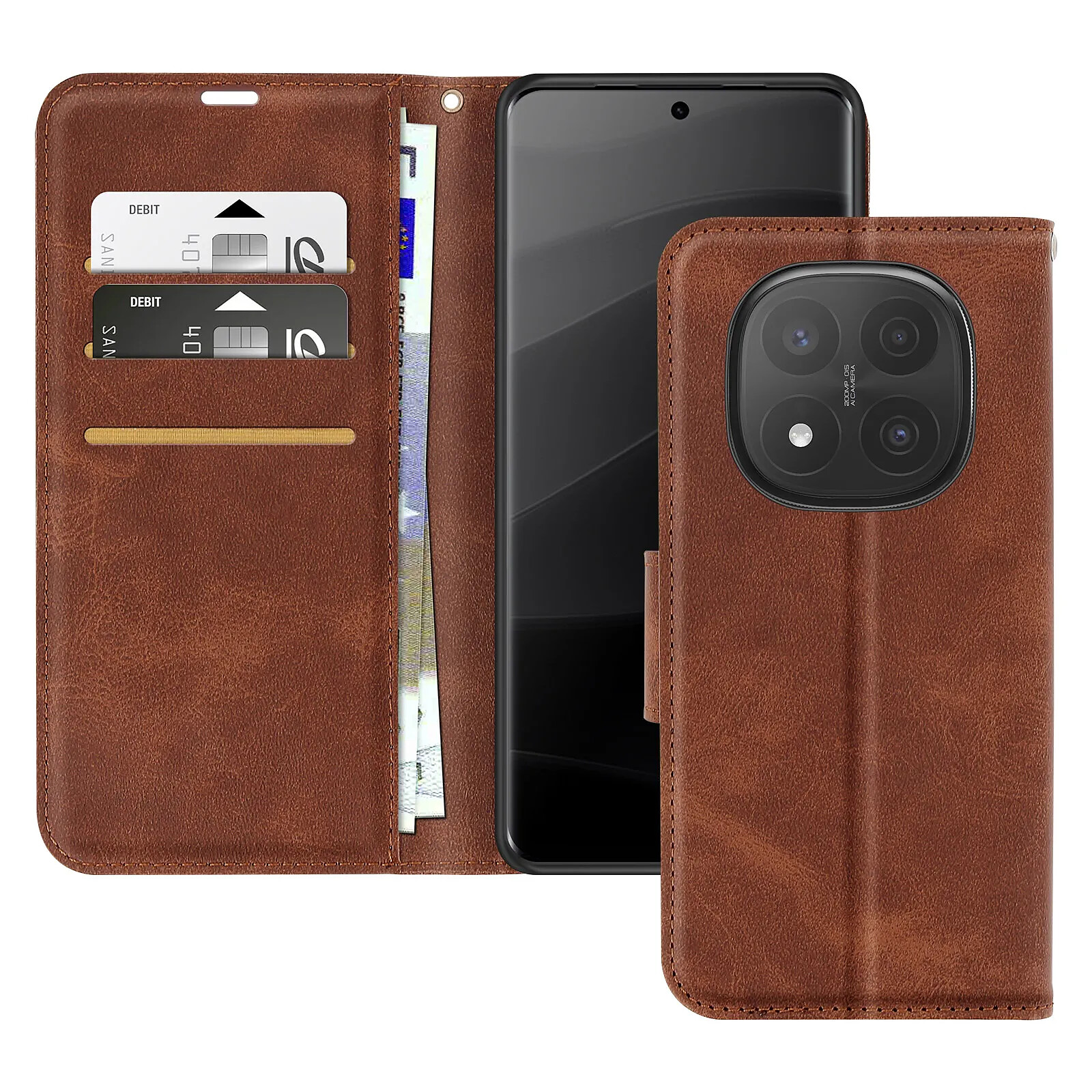 Avizar Housse pour Redmi Note 14 Pro et 14 Pro Plus Portefeuille Dragonne