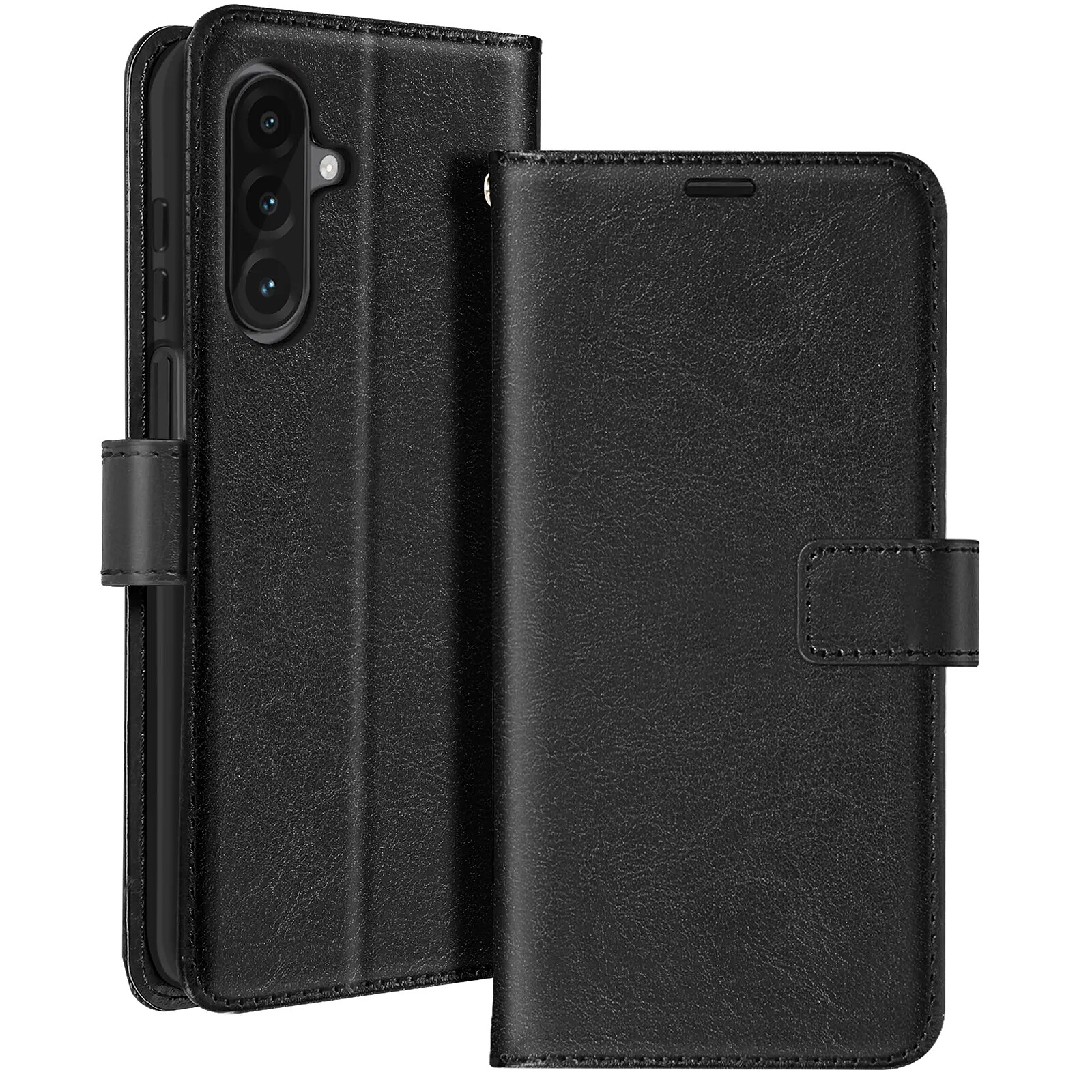 COQUE Portafoglio Con Custodia Per Realme C21, In Similpelle Con Chiusura Magnetica, Slot Per 2-3 Carte, Funzione Supporto, Colore Rosa