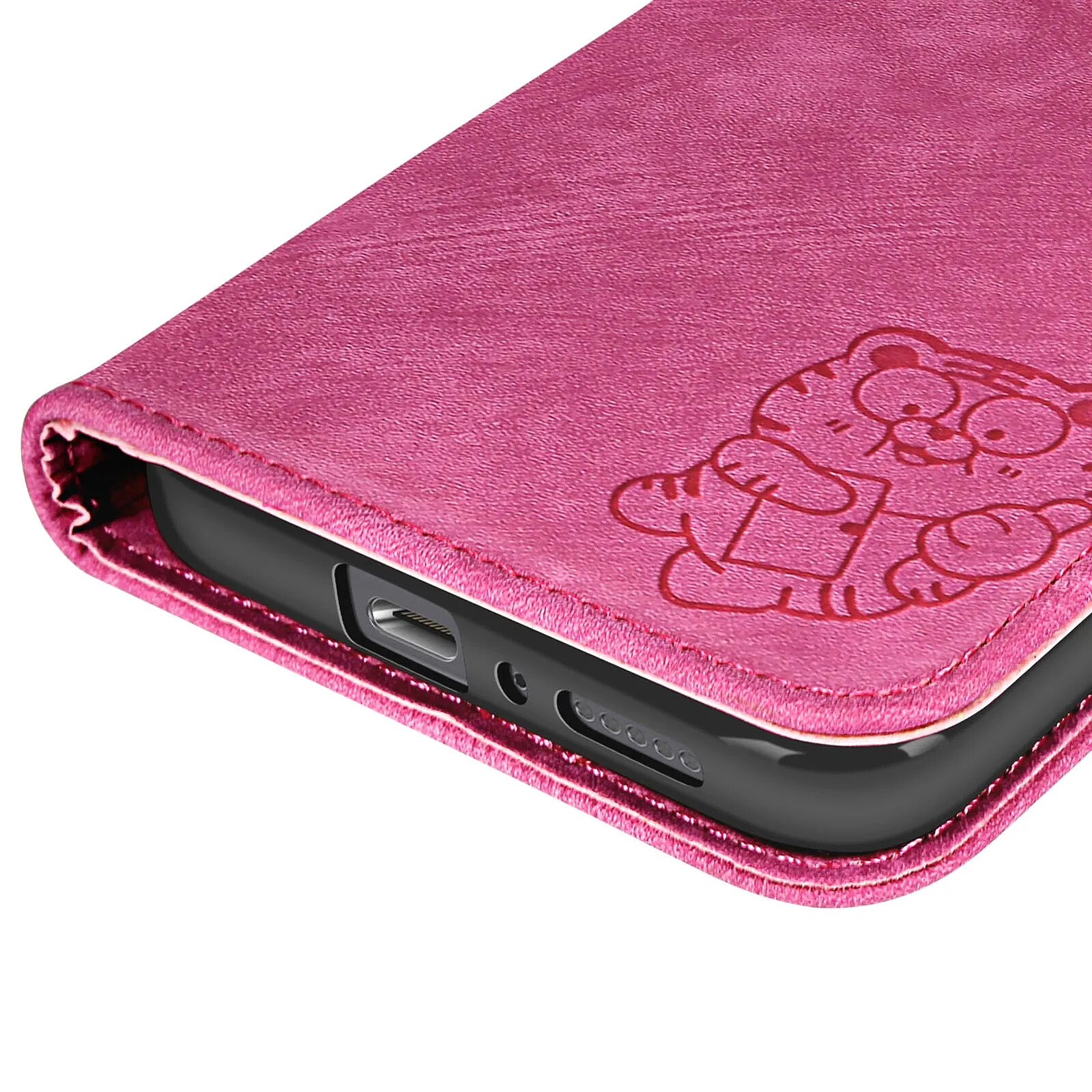 Étui Portefeuille Avizar Pour Xiaomi Redmi Note 14 5G - Gris Similicuir - Support Vidéo Intégré - Neuf