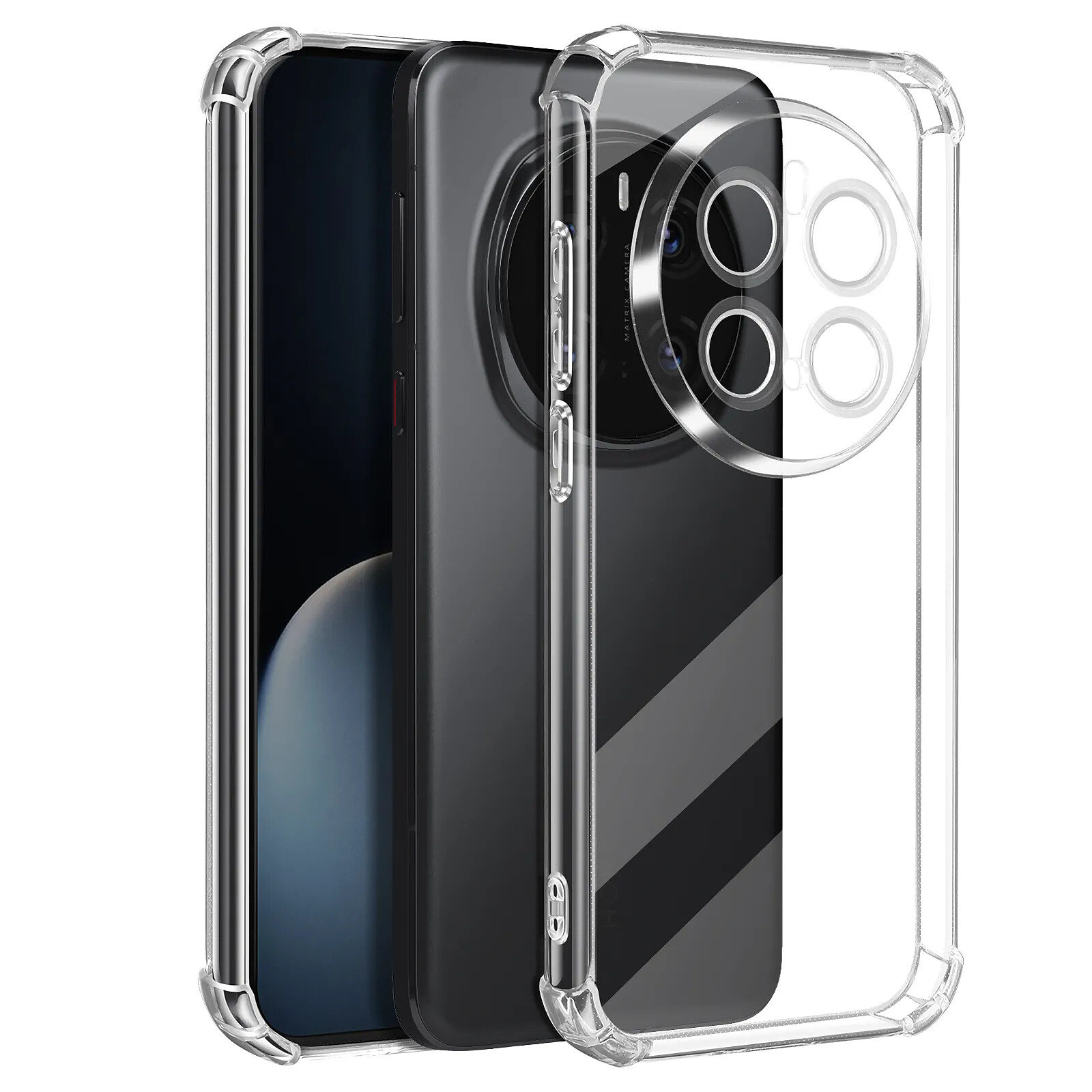 Mayaxess Coque Antichoc pour Honor Magic 7 Pro Coins Renforcés Transparent