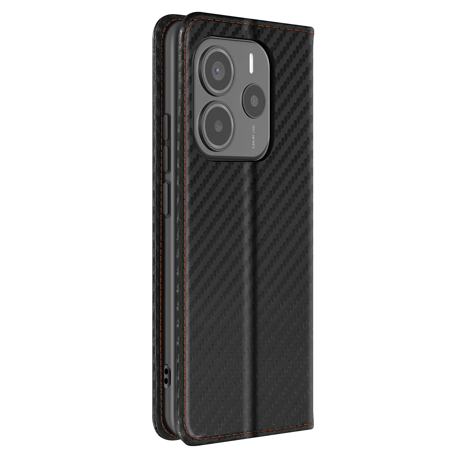 Housse Coque Carbone TPU Silicone Anti-choc Pour Xiaomi Redmi 9A - Noir