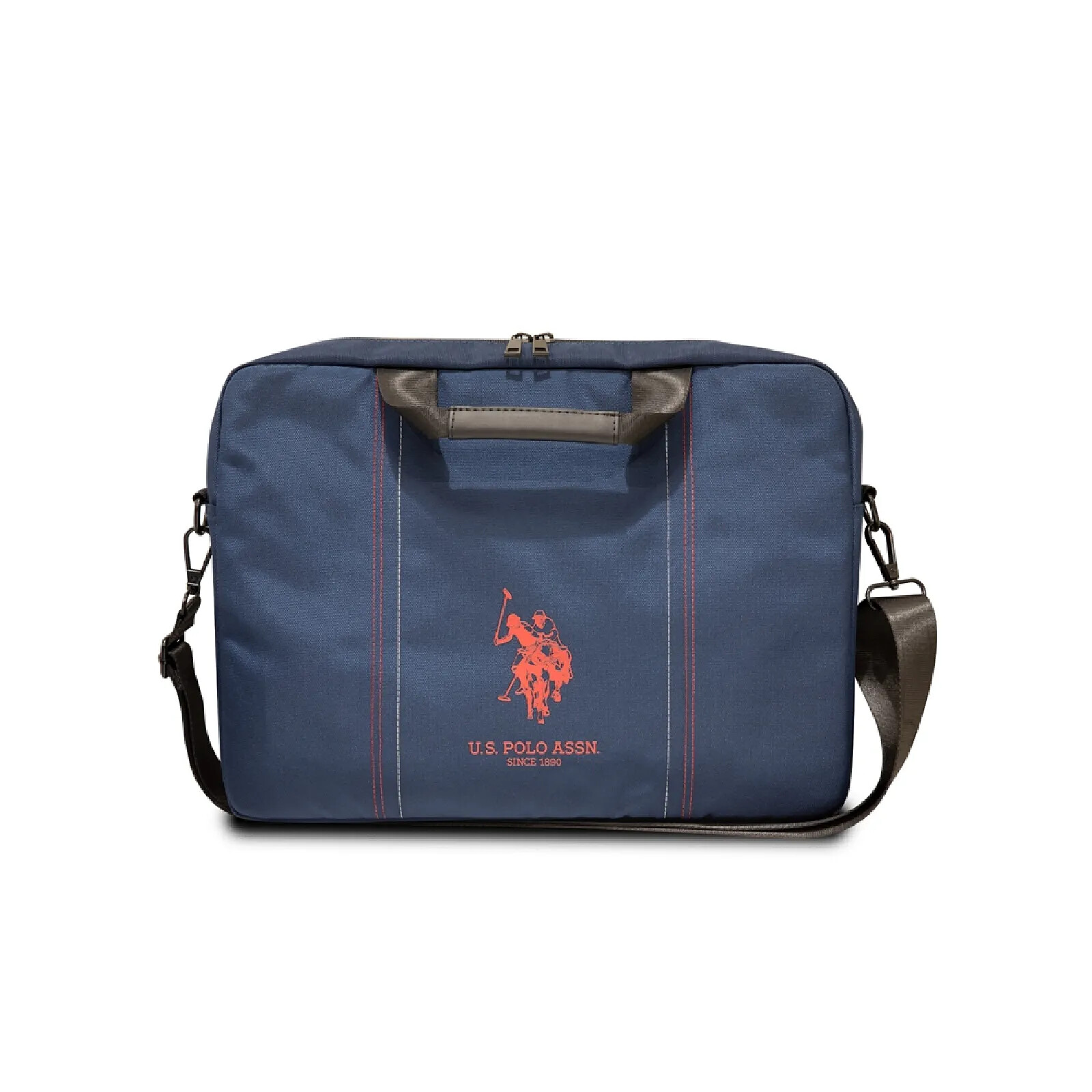 U.S Polo Sacoche pour Ordinateur Portable 15'' Modèle Double Horse Bleu
