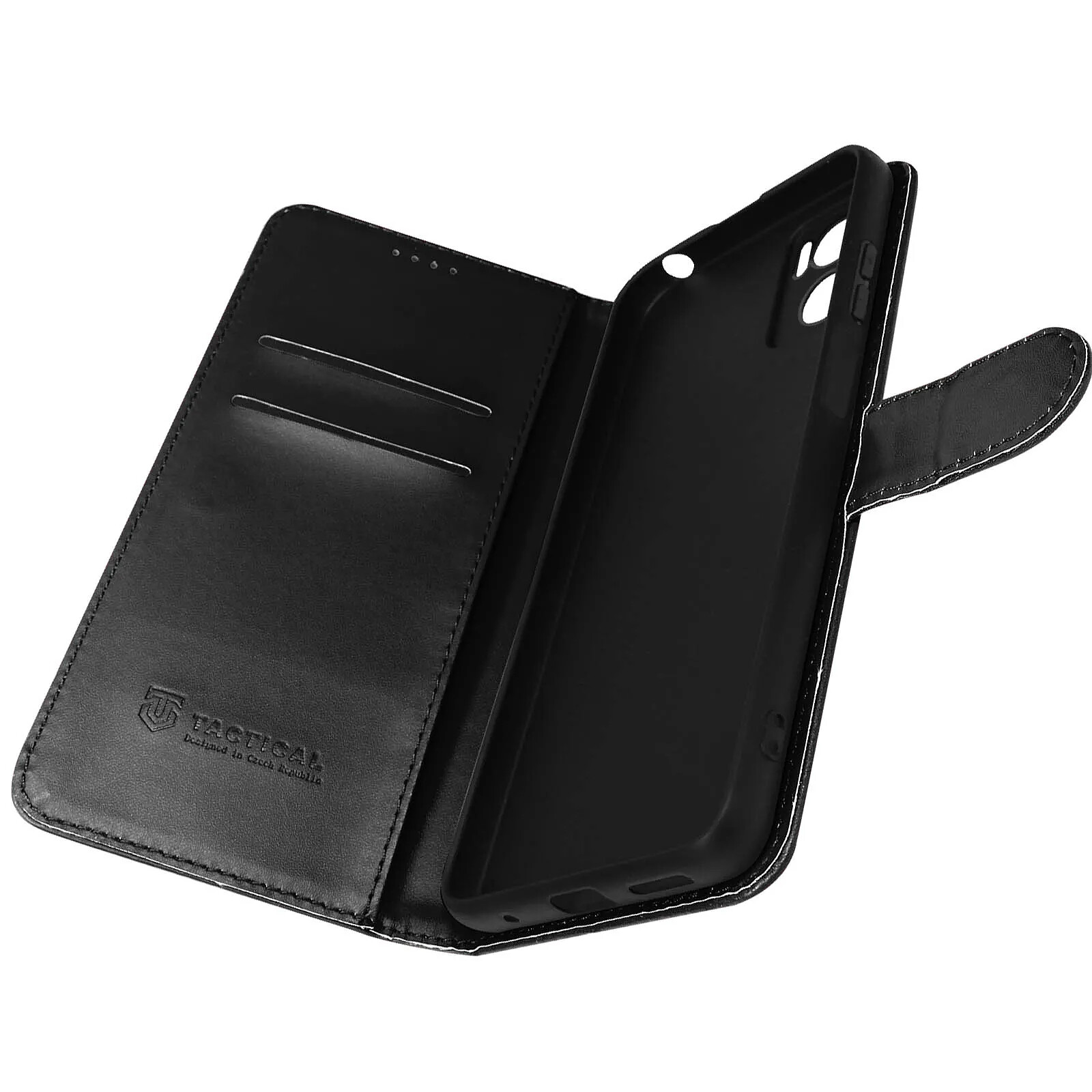 Coque et étui téléphone mobile Avizar Étui pour Motorola Moto G75 Portefeuille Cuir Saffiano