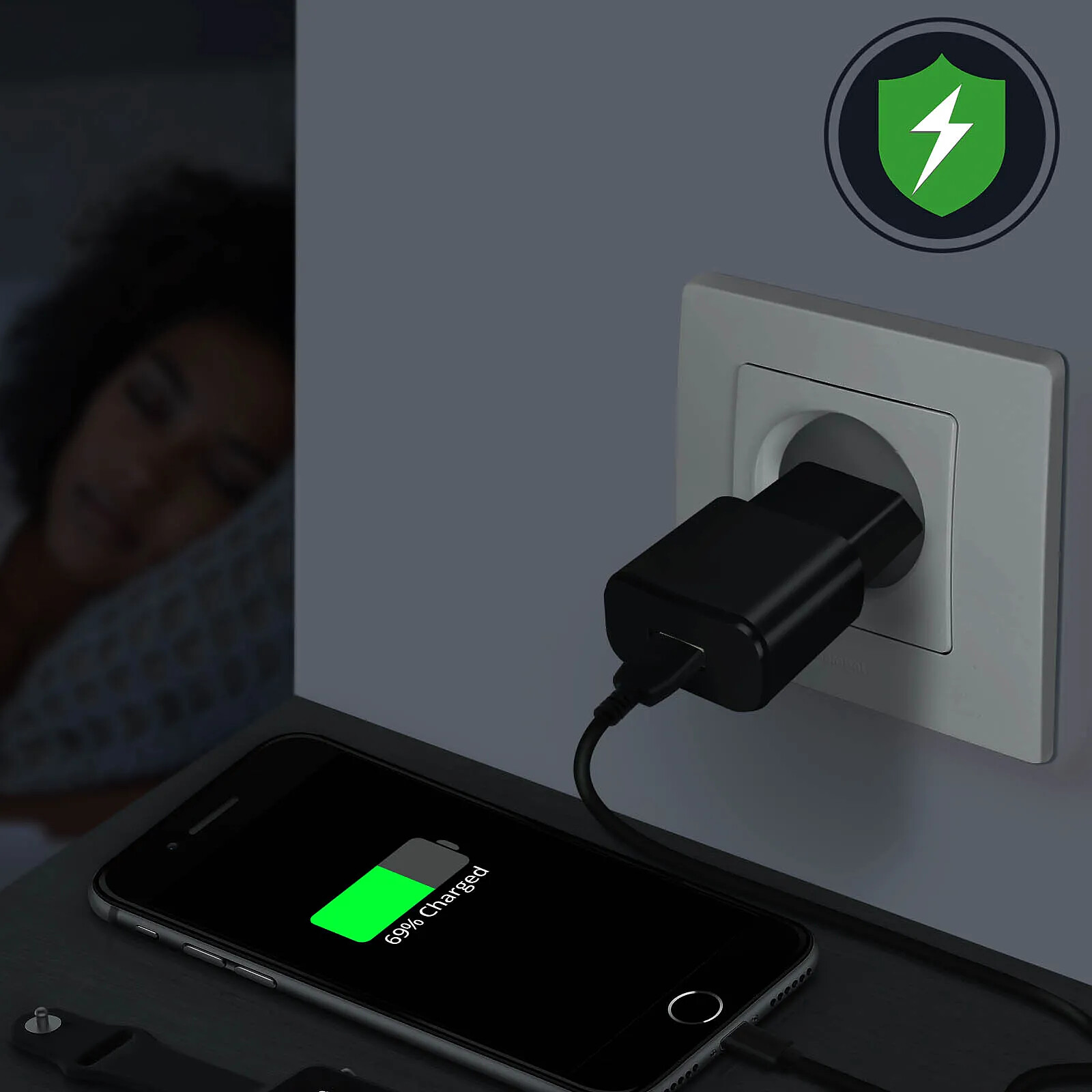Swissten Chargeur USB C GaN 20W - Connectique & chargeur pour tablette - Rue du Commerce
