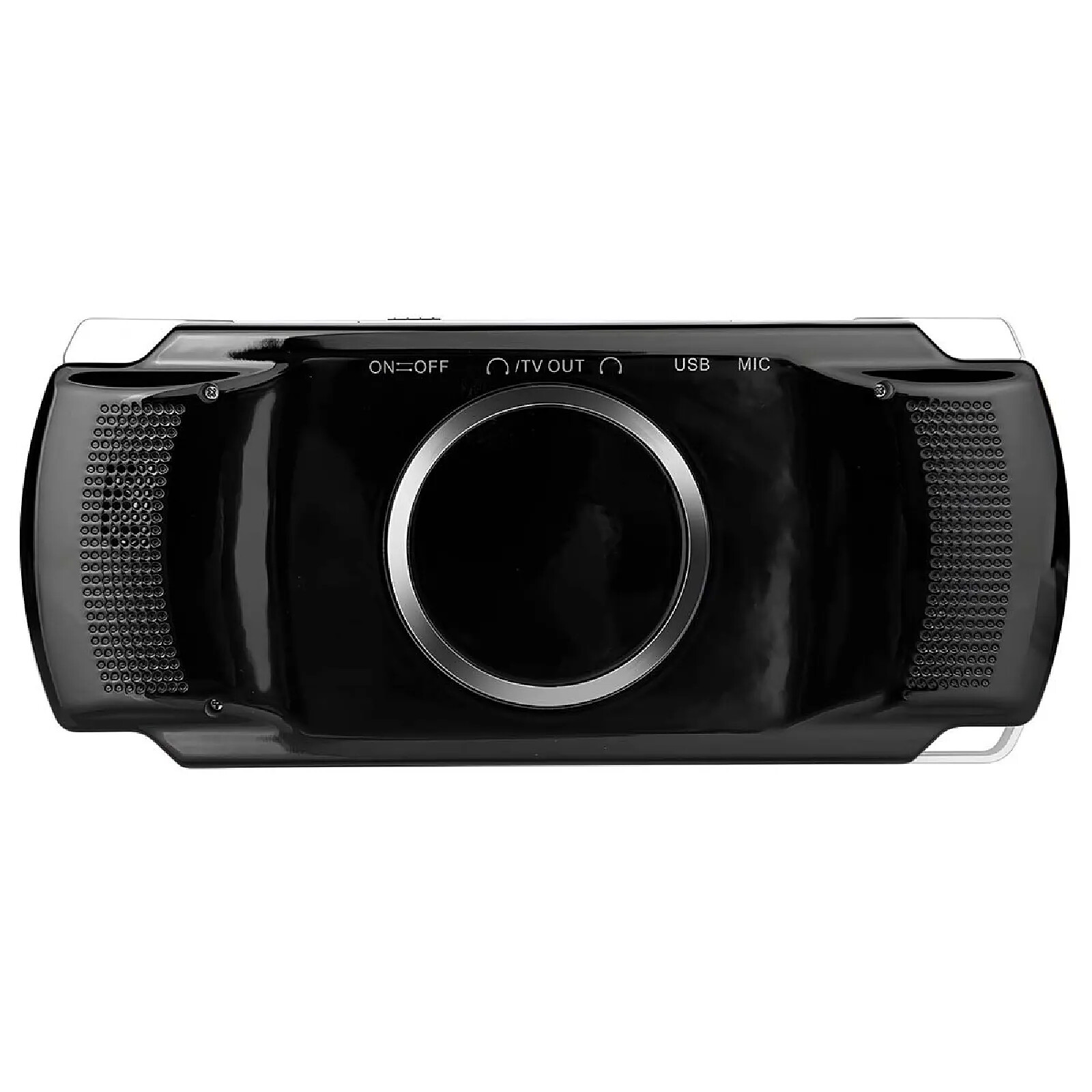 Cocoarm Console de Jeu Portable Rétro, écran HD, Jeux Intégrés, Sortie AV pour Connexion TV, Appareil de Jeu Portable Noir pour Le Divertissement en Déplacement