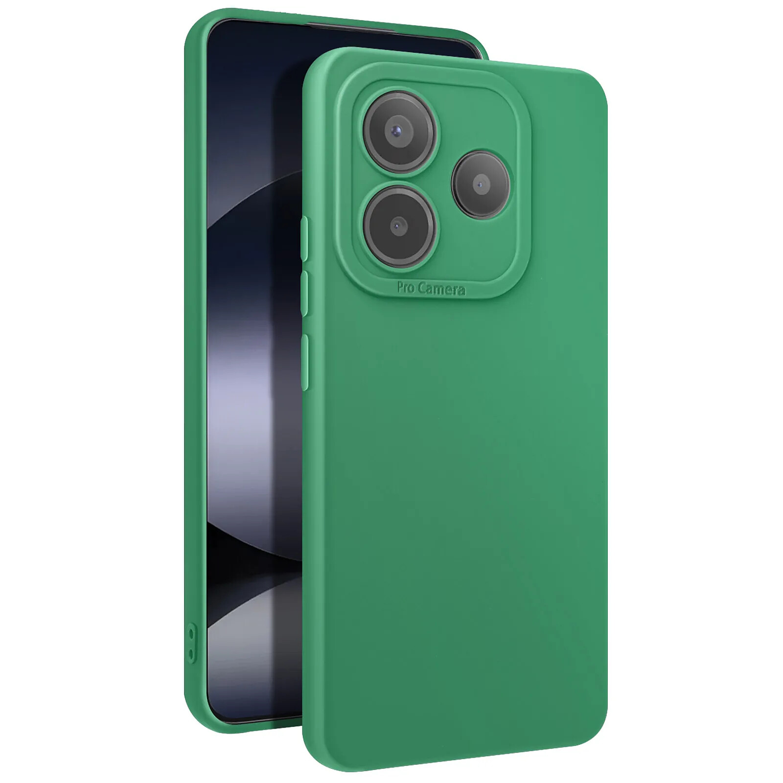 Avizar Coque pour Xiaomi Redmi Note 14 5G Silicone Souple Bloc Caméra Protégé