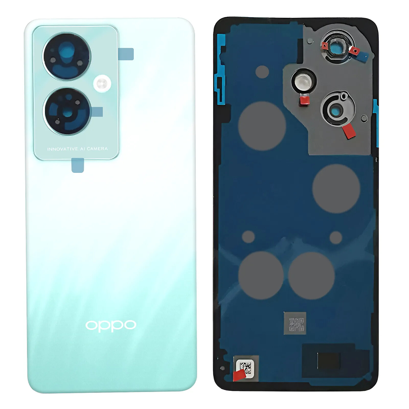 Clappio Vitre arrière de remplacement pour Oppo A79