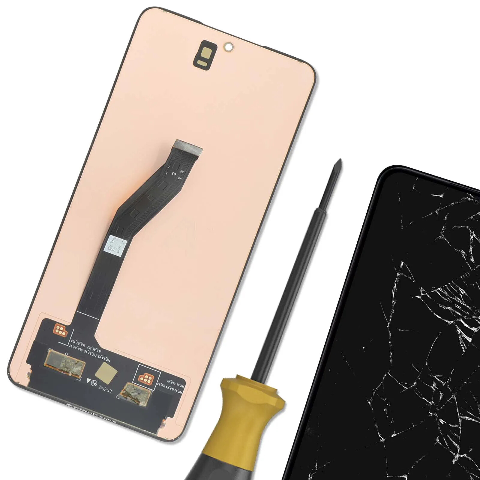 Original Ecran LCD et Vitre Tactile Pulled Noir pour Xiaomi 14 Ultra