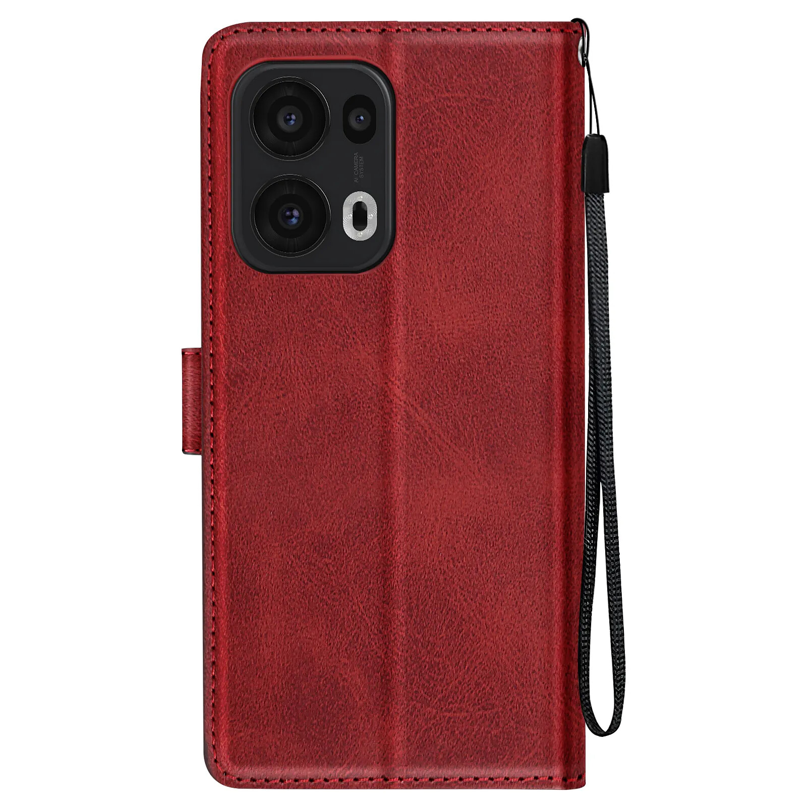 Housse Portefeuille Magnétique Avizar Pour Oppo Reno 13 - Bleu Similicuir