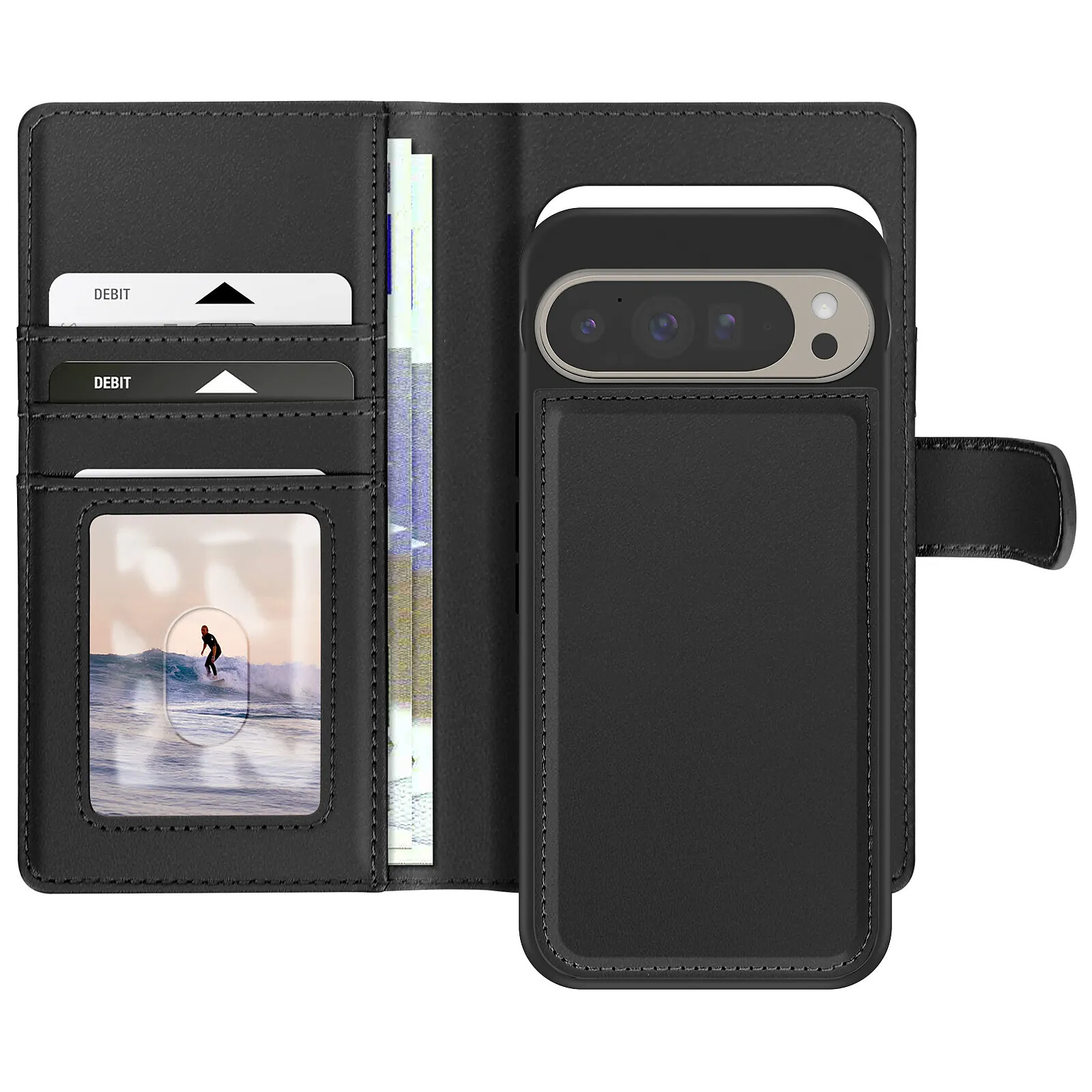 Coque Compatible Recharge Sans Fil Coque Antichoc Avec Anneau Magnétique Pour Google Pixel 10 Pro XL, 9 Pro, 8A, Etc. - Neuf Coque Protection Totale Pixel