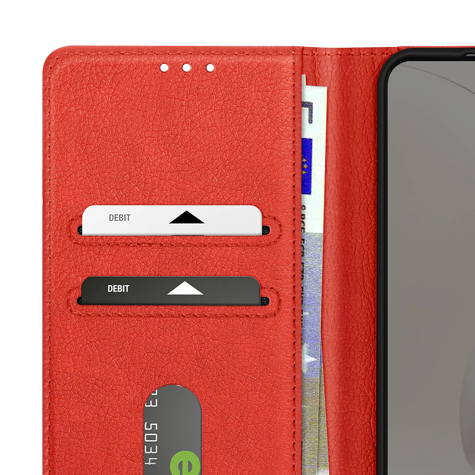 Housse Portefeuille Honor 400 Lite - Cuir PU, Motif Fleurs 3D, 6 Emplacements Cartes, Support Réglable, Fermeture Magnétique