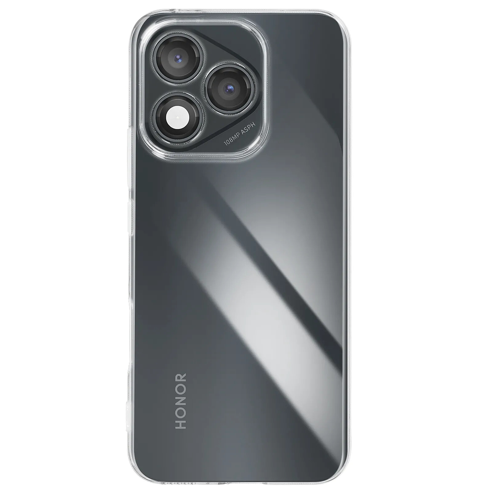 Coque Souple TPU Anti-choc Pour Huawei Honor 9 Lite - Modèle Traits Noirs - Neuf