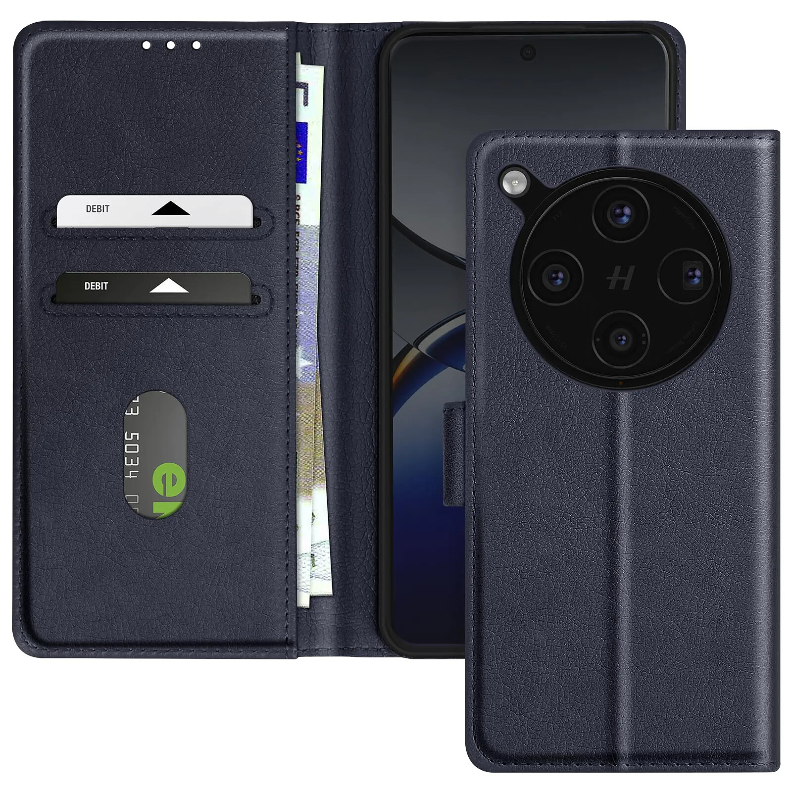 Avizar Étui pour Oppo Find X8 Pro Clapet Portefeuille et Support Vidéo