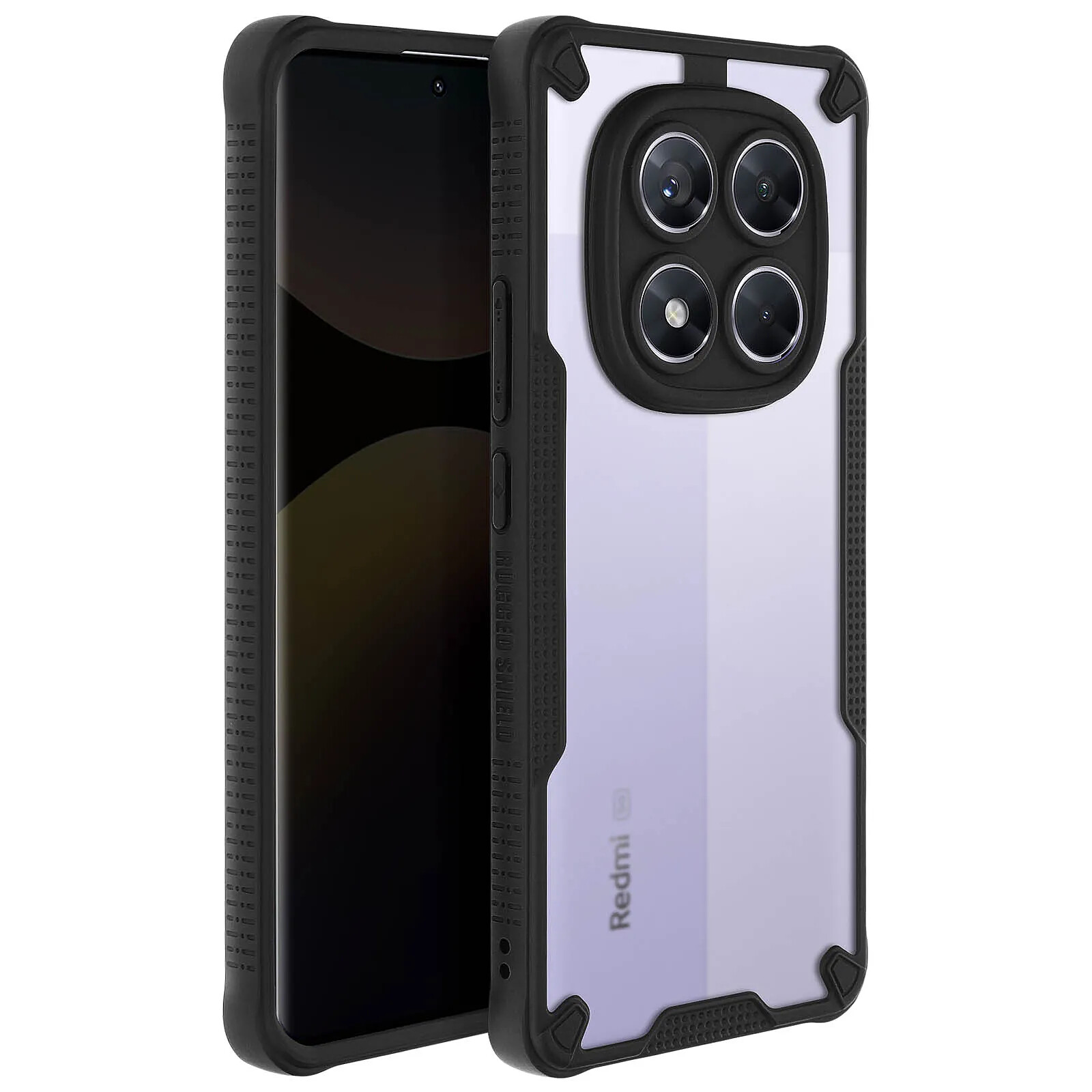 Avizar Coque Antichoc pour Redmi Note 14 Pro et 14 Pro Plus Mat Anti-trace