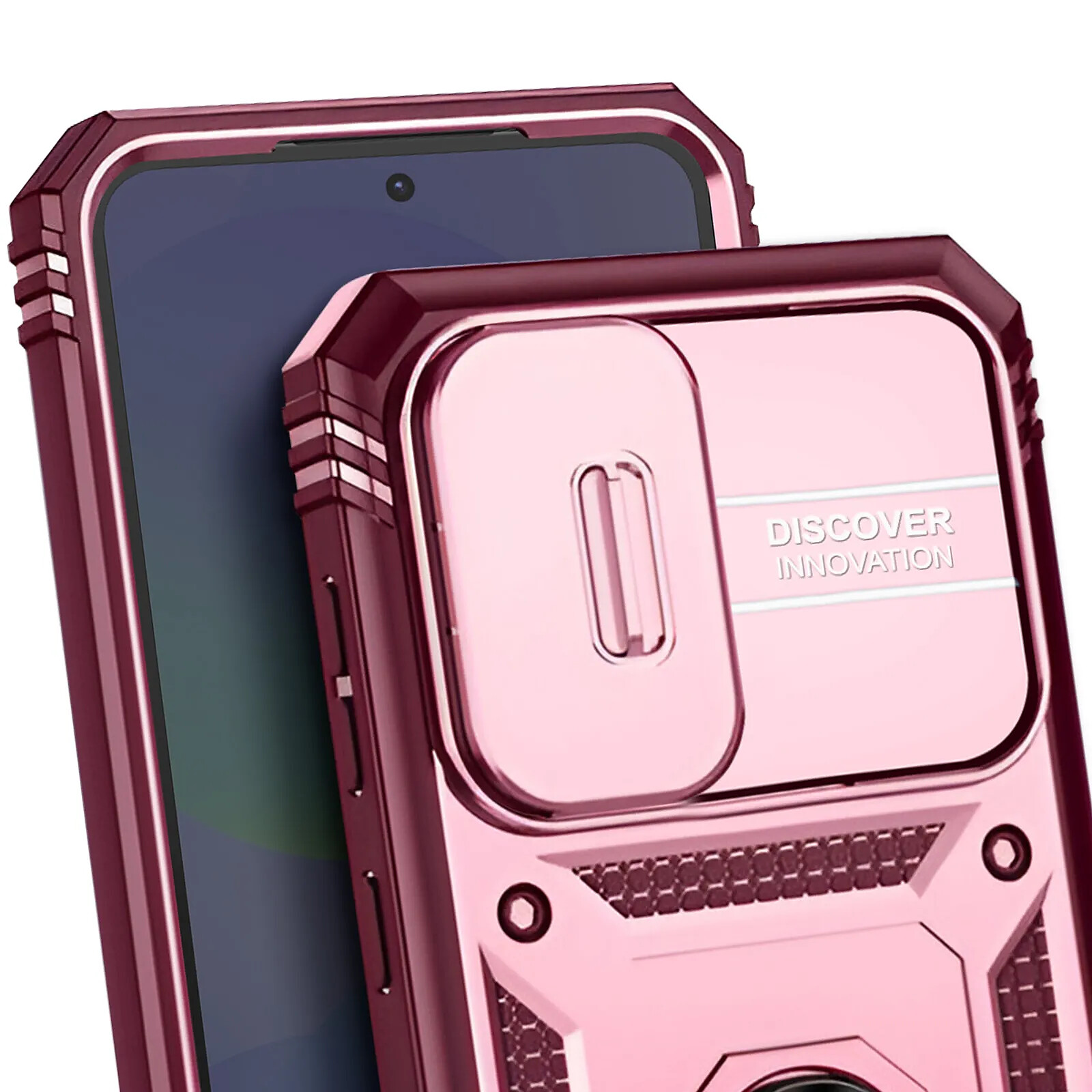 Coque Pour Oppo A76 / A36 / A96 / Realme 9i, étui Antichoc TPU/PC Avec