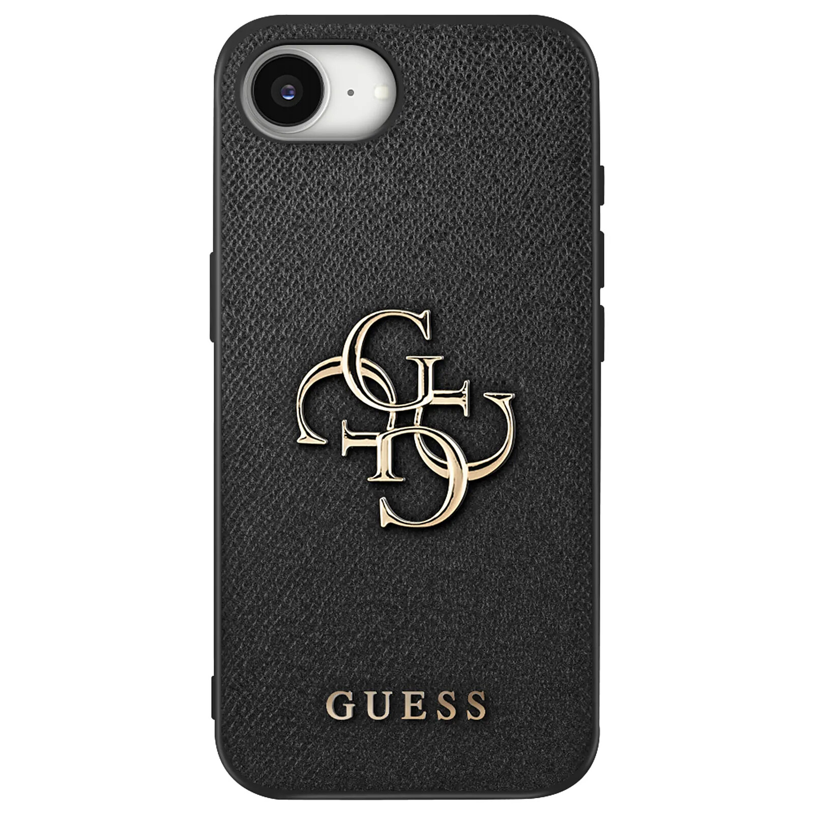 Coque Guess 4G Grand Logo Pour IPhone 17 Pro Max - Cuir Synthétique, Style Luxe, Protection Renforcée