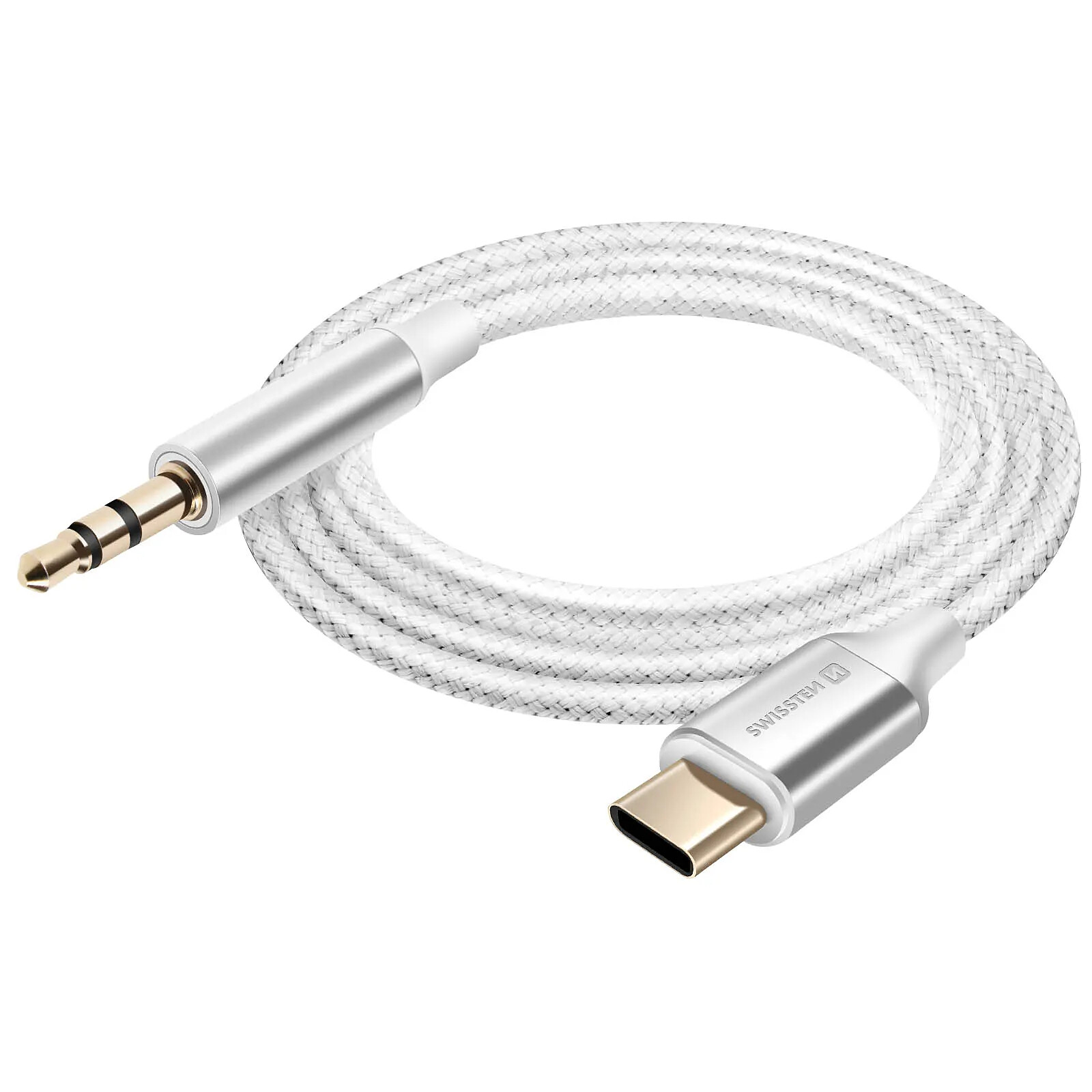 Adaptateur Audio 3,5 Mm Vers USB 2.0 – Blanc, Lot De 3, Pour Voiture Ou MP3