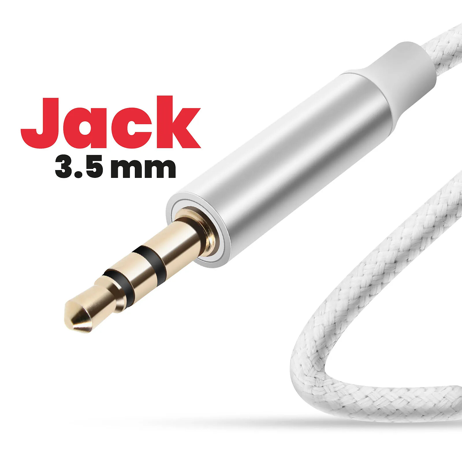 Câble Audio USB-C Vers 3,5 Mm – 1 M, Compatible IPhone 15, Samsung, IPad, Pour Son Haute Qualité