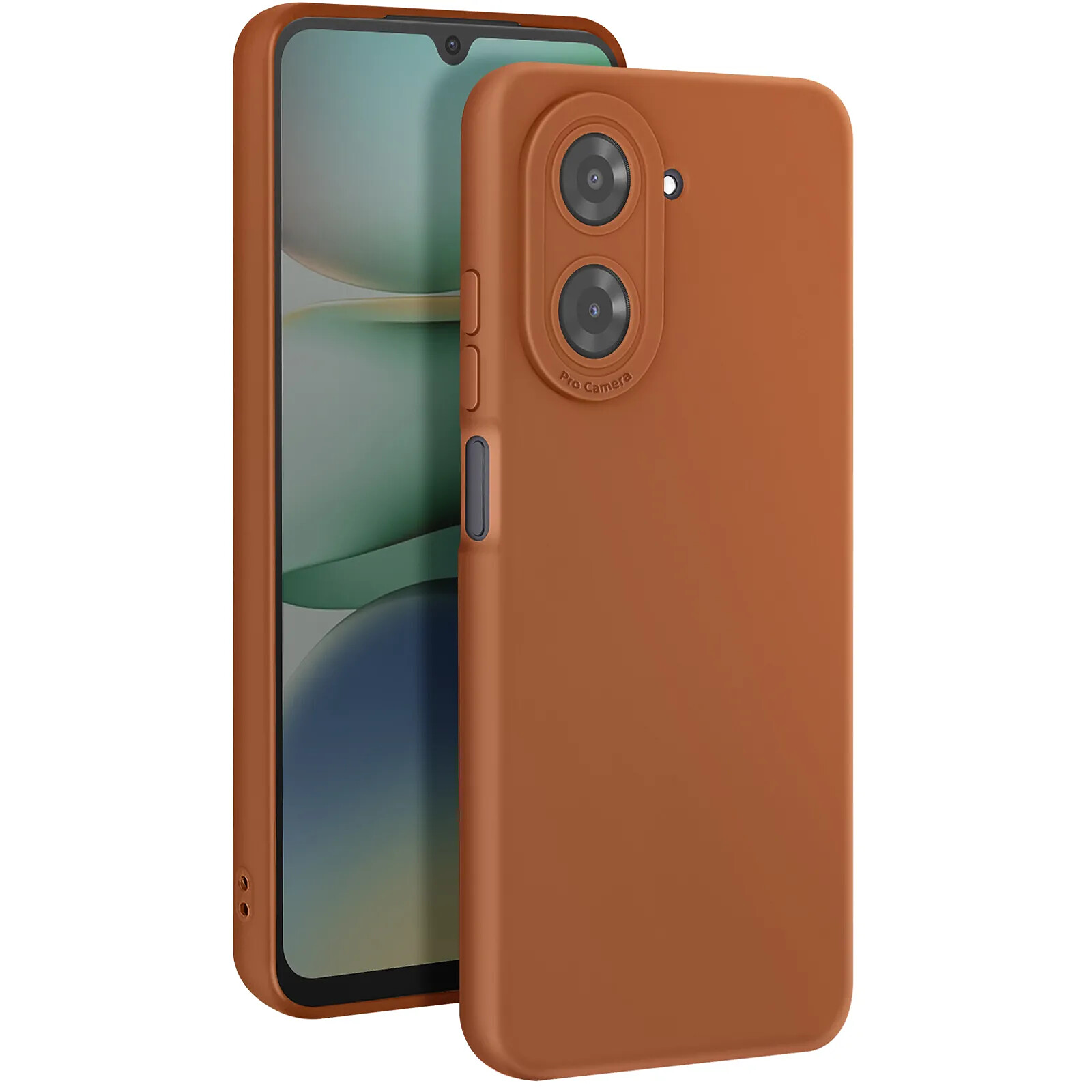 Avizar Coque pour Xiaomi Redmi A5 Silicone Lisse Bloc Caméra Protégé