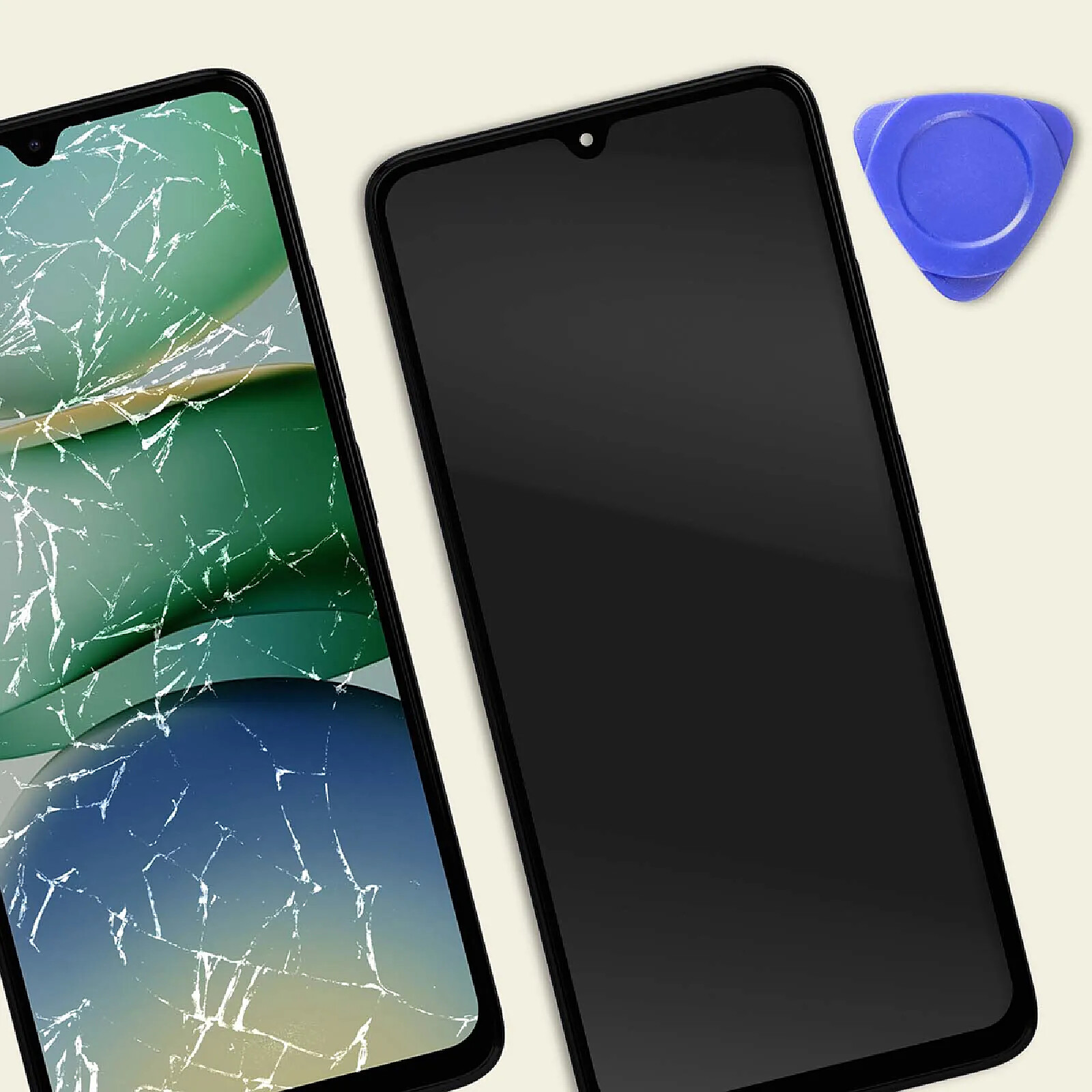 Ecran LCD Complet Noir Avec Châssis Pour Xiaomi Redmi Note 9 Pro